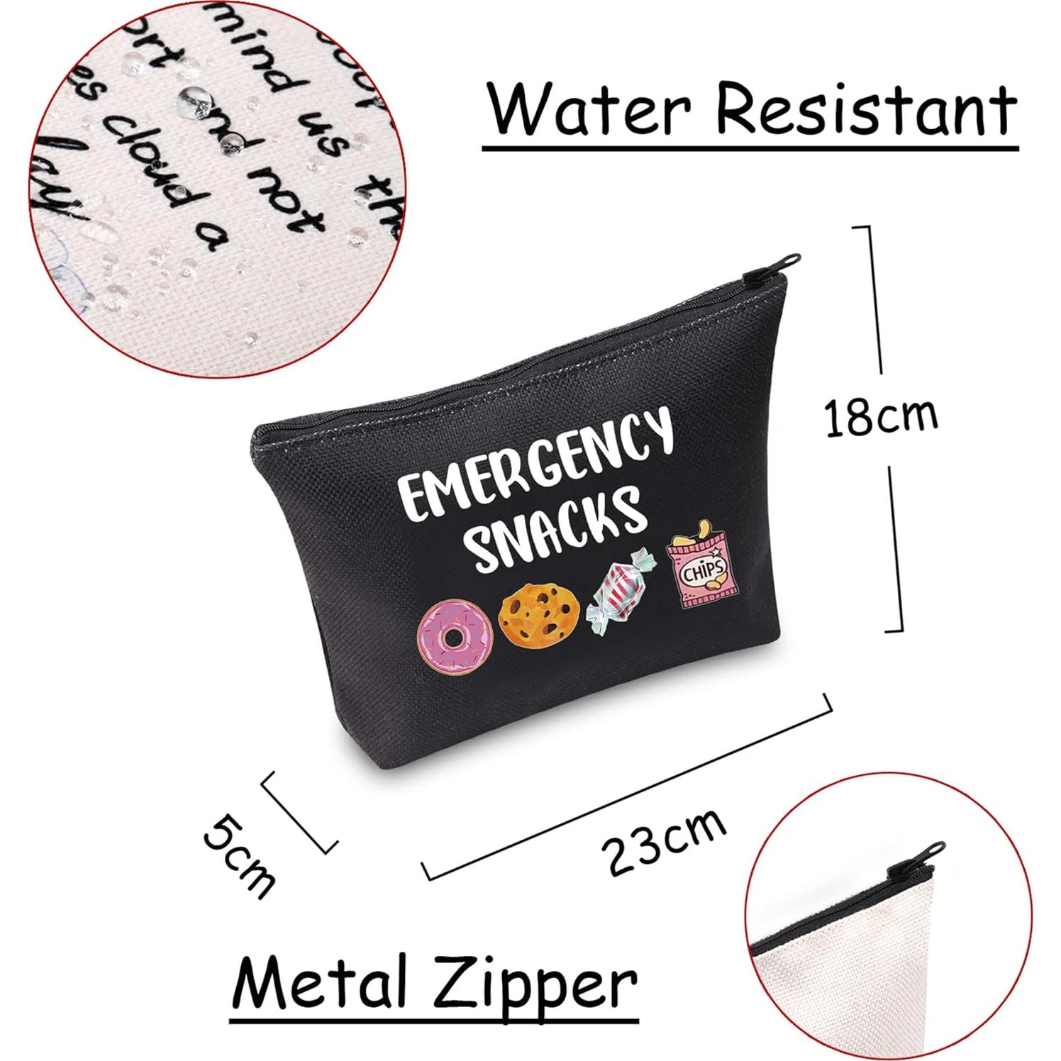 Bolsa de Almacenamiento de Snacks JXGZSO Reutilizable 23x17cm
