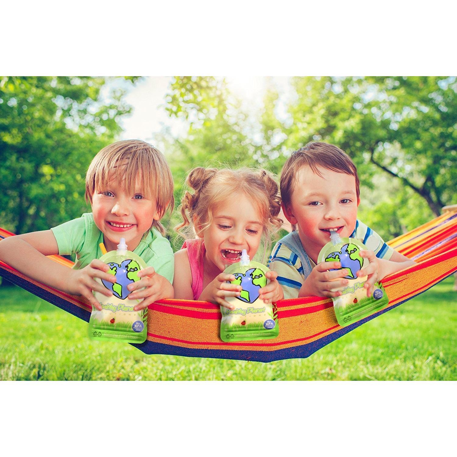 Bolsas de Comida Reutilizables Healthy Planet 6 Unidades 1.7L