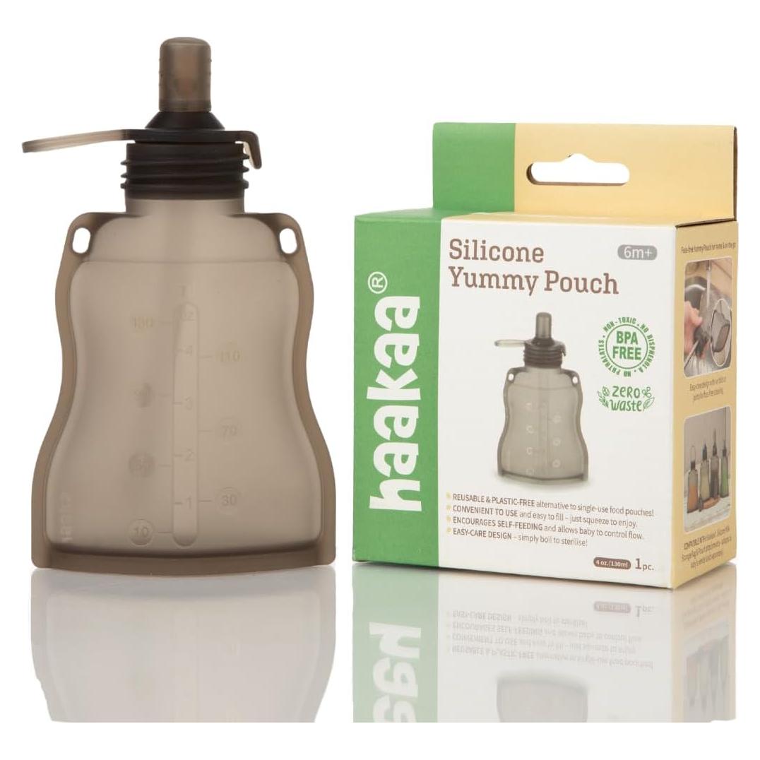 Bolsa de Snack Reutilizable Haakaa de Silicona 130 ml