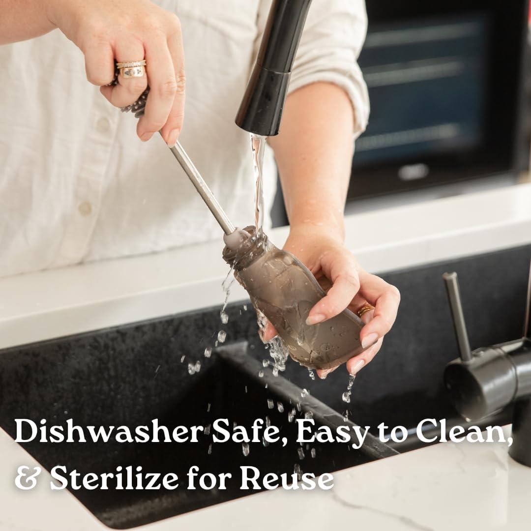 Bolsa de Snack Reutilizable Haakaa de Silicona 130 ml