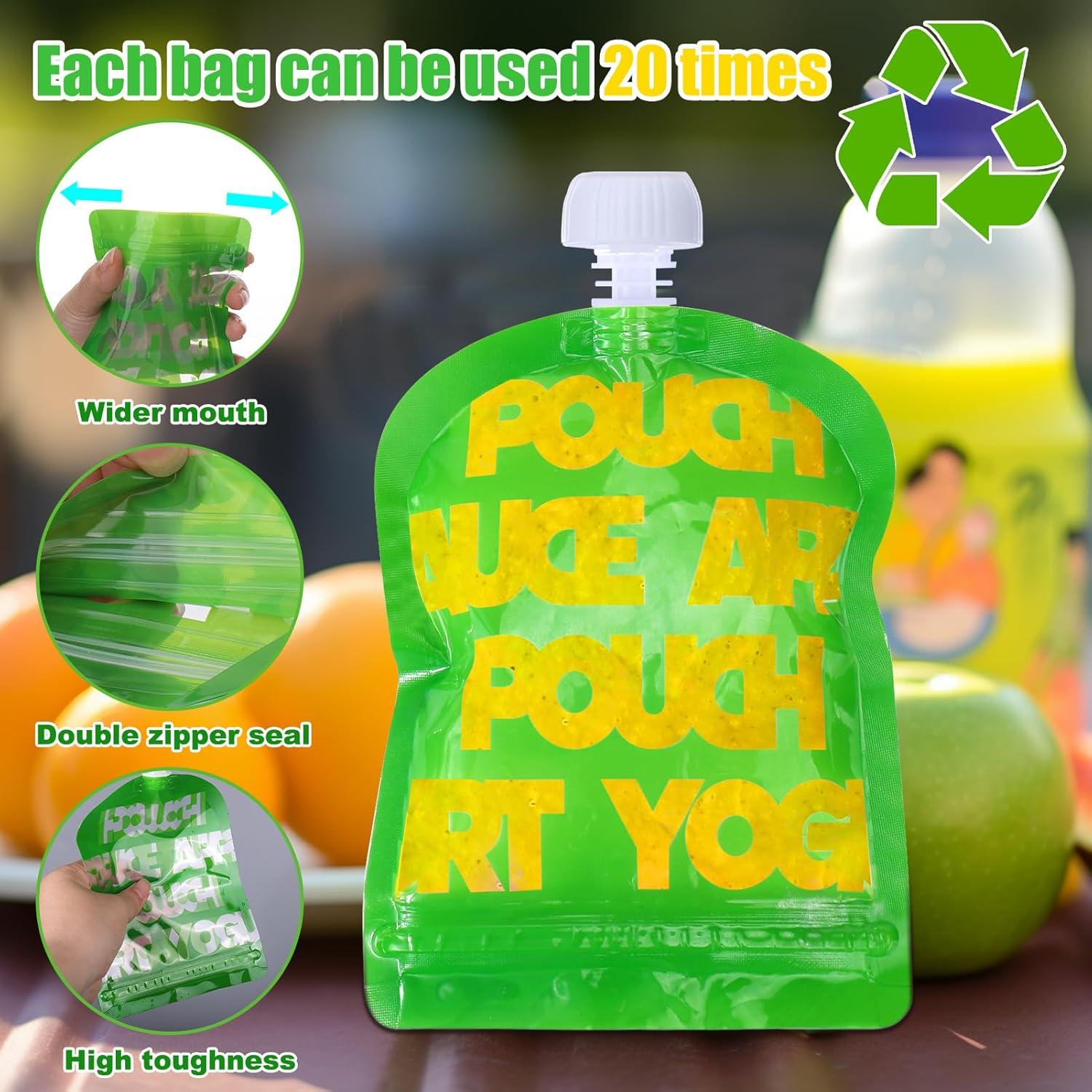 Bolsas Reutilizables Palksky para Puré de Comida 10PCS