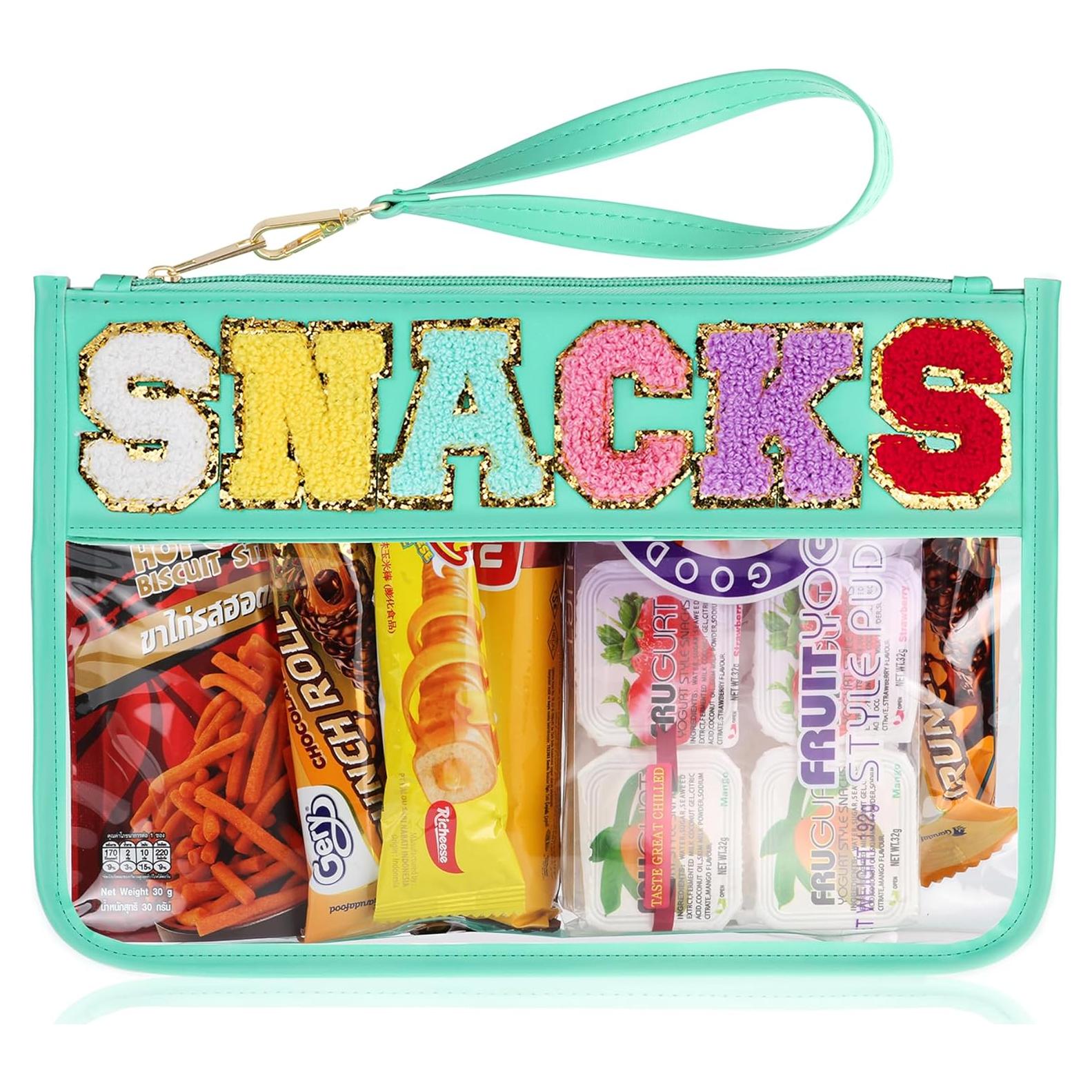 Bolsa de Snack y Maquillaje TESAFNG Verde Impermeable 31x21.5cm