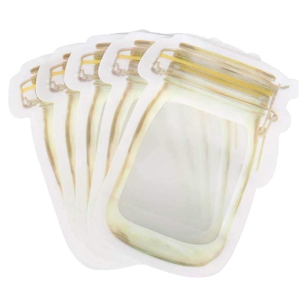 Bolsas de Almacenamiento de Comida NATX 50 Pcs Amarillo 120ml