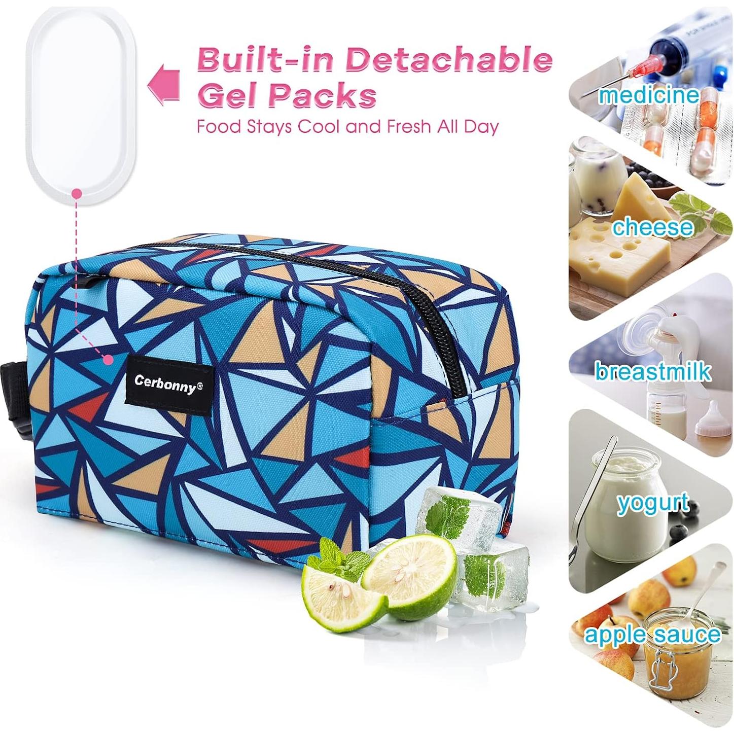 Bolsa de Almuerzo Congelable Cerbonny 3.5L Aislada Moderna