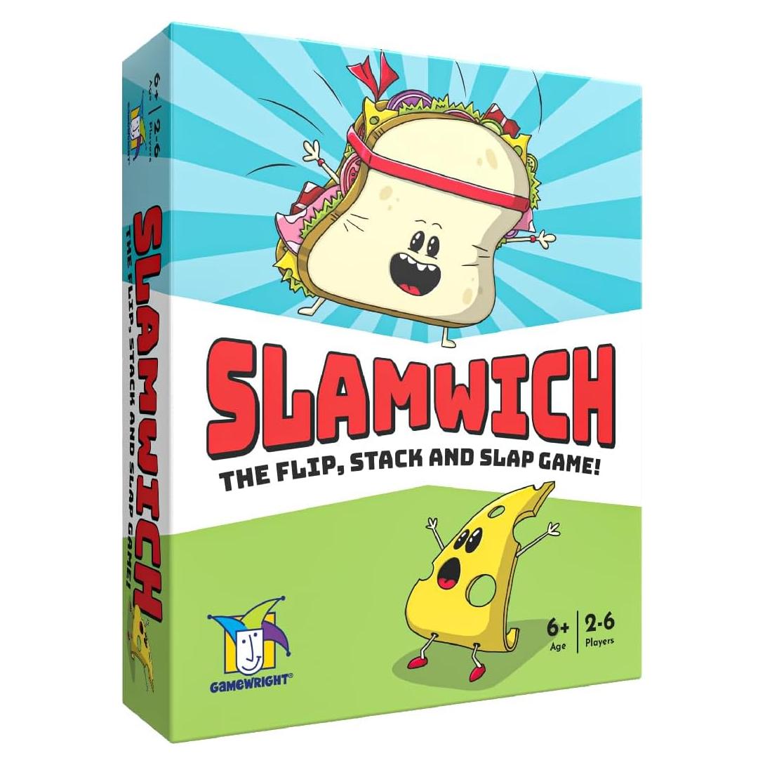 Juego de cartas Slamwich Gamewright - 1 Paquete - 6 años+