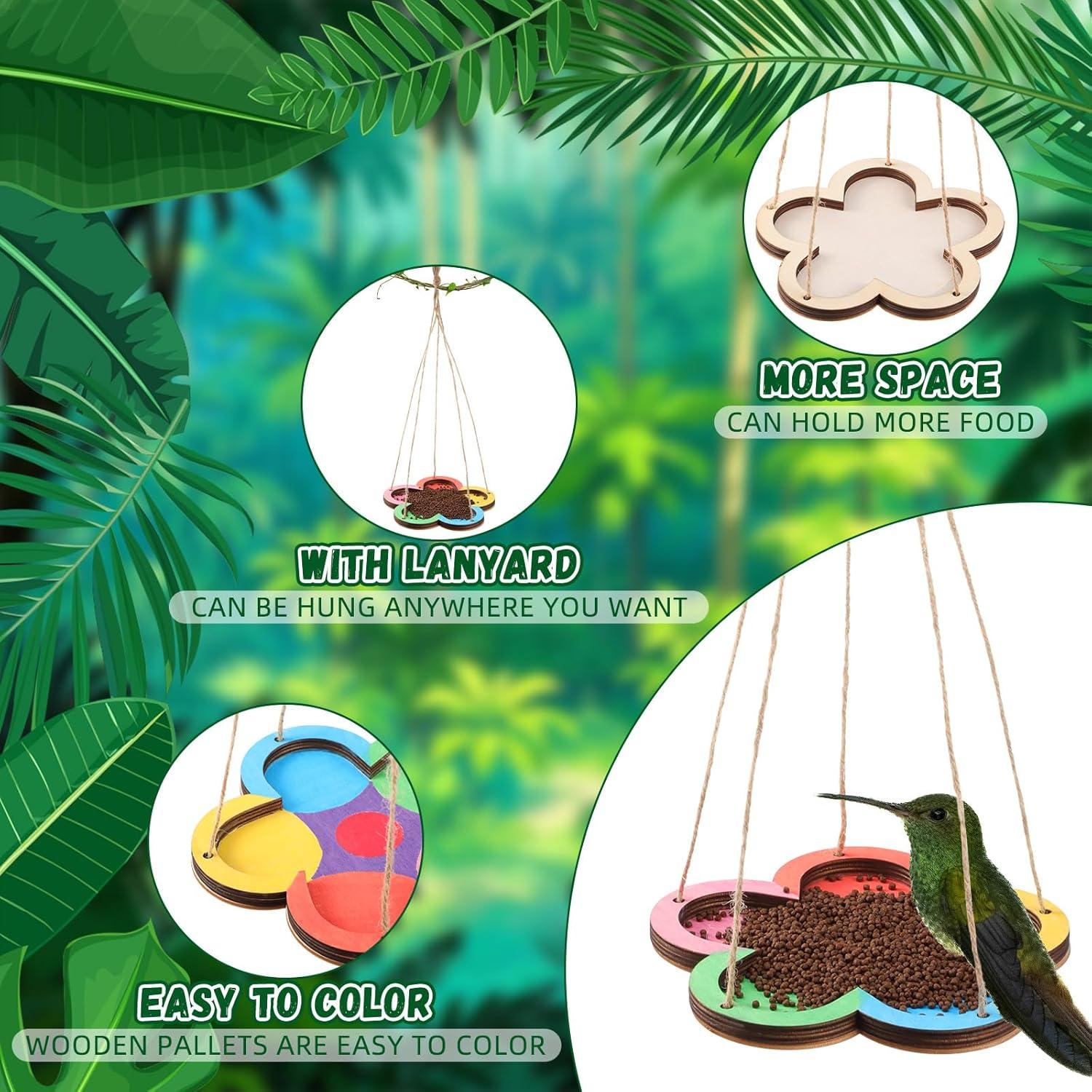 Kit de Manualidades Comedero para Aves DoubleFill 24 Piezas