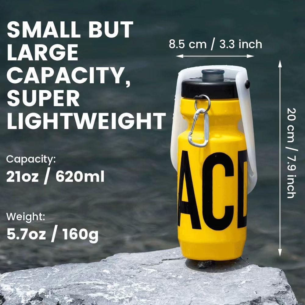 Botella de Agua para Perros HOWGO 621ml Silicona a Prueba de Fugas