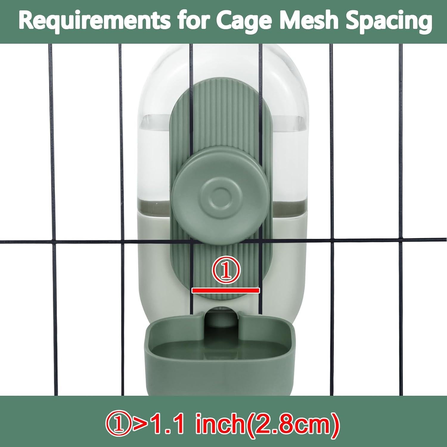 Dispensador Automático de Agua Colgante Borunhe 800ml Verde