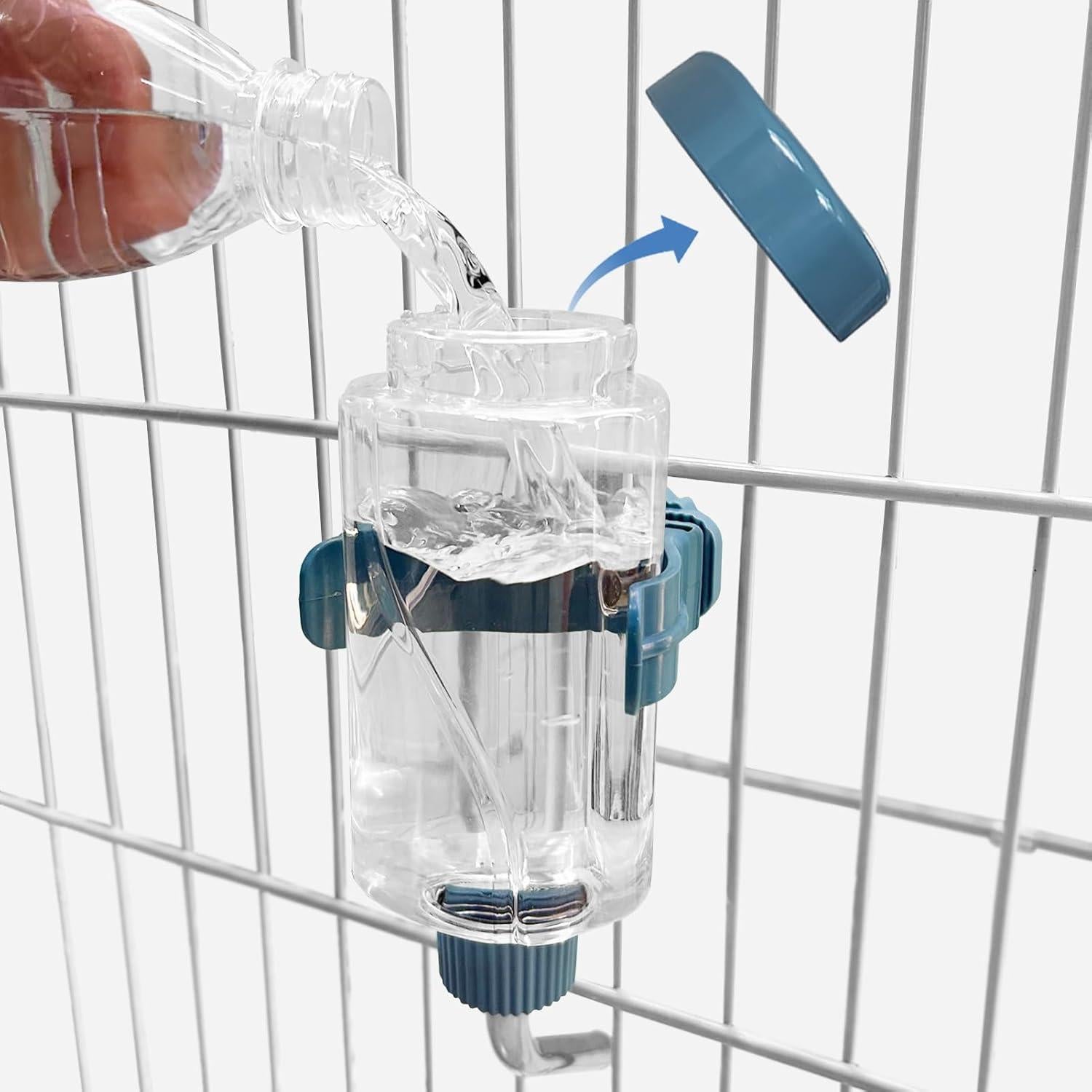 Botella de Agua Sin Goteo LOS ANDES 355ml Naranja para Pequeños Animales