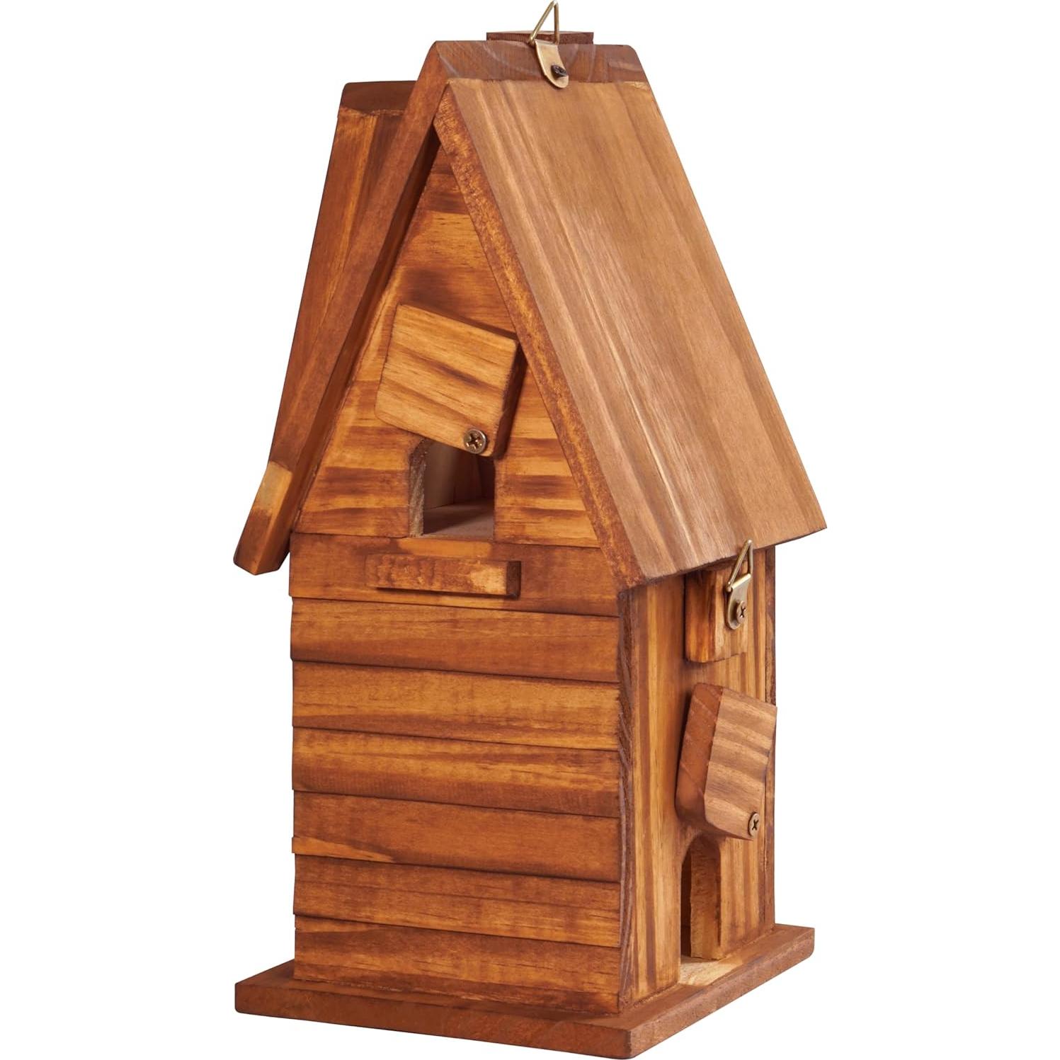 Casa para Aves MIXUMON de Madera para 2 Familias - Estilo 11