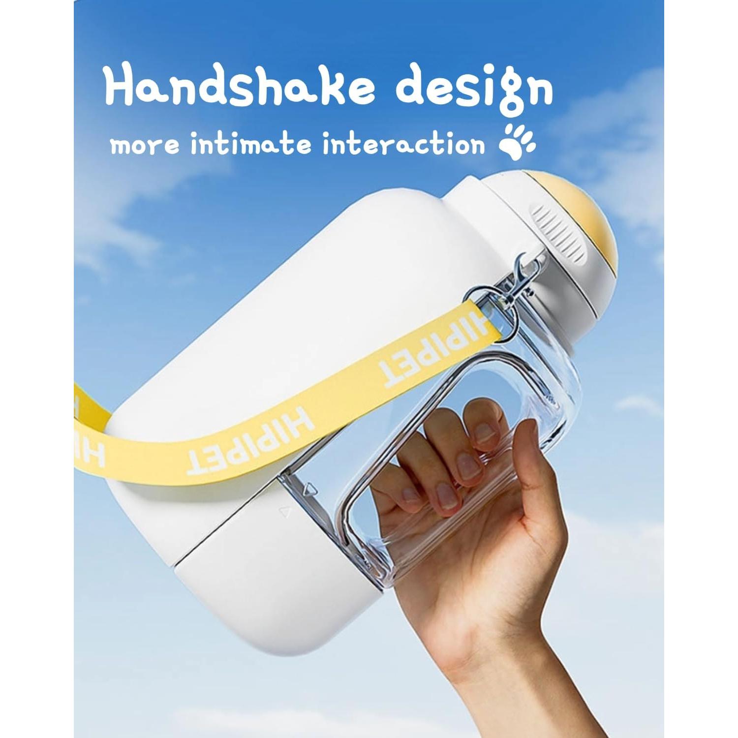 Botella de Agua y Tazón 2 en 1 para Perros TianfuSpanda 1.04L