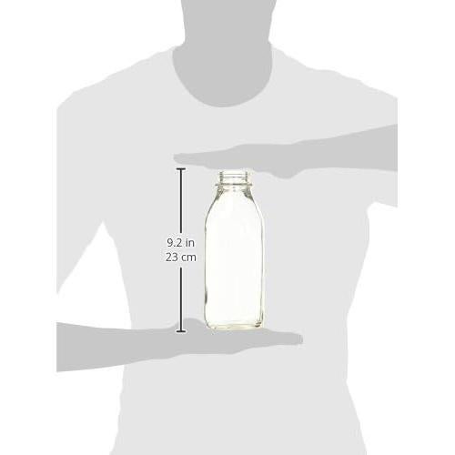 Botella de Agua de Vidrio 946 ml Lixit para Aves y Mascotas