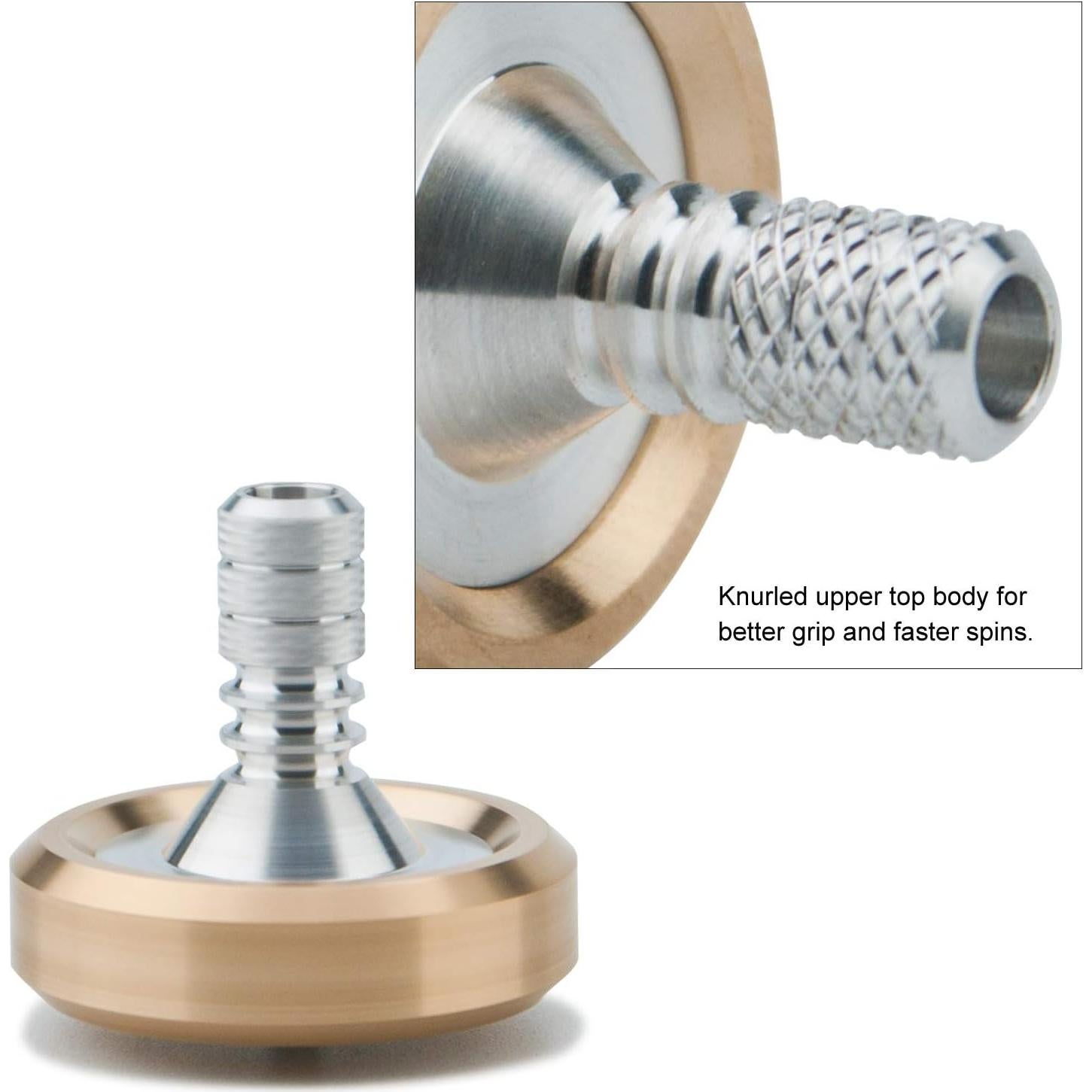 Peonza Bimetálica DjuiinoStar DST-808 con Base Pulida