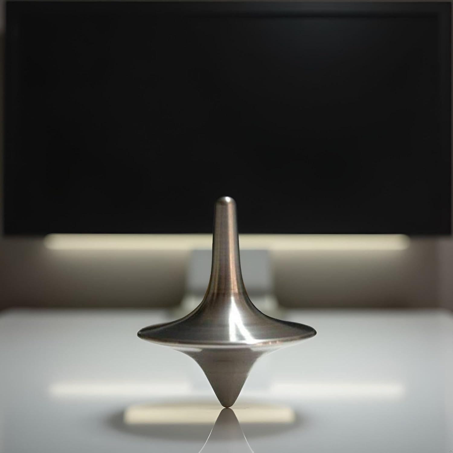 Peonza Giratoria de Metal Htppzjr, Antiestrés, 18g, Vintage