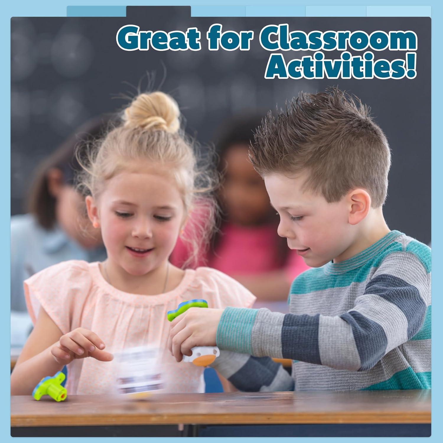 Giroscopios Iluminados IPIDIPI TOYS - 8 Animales LED para Niños