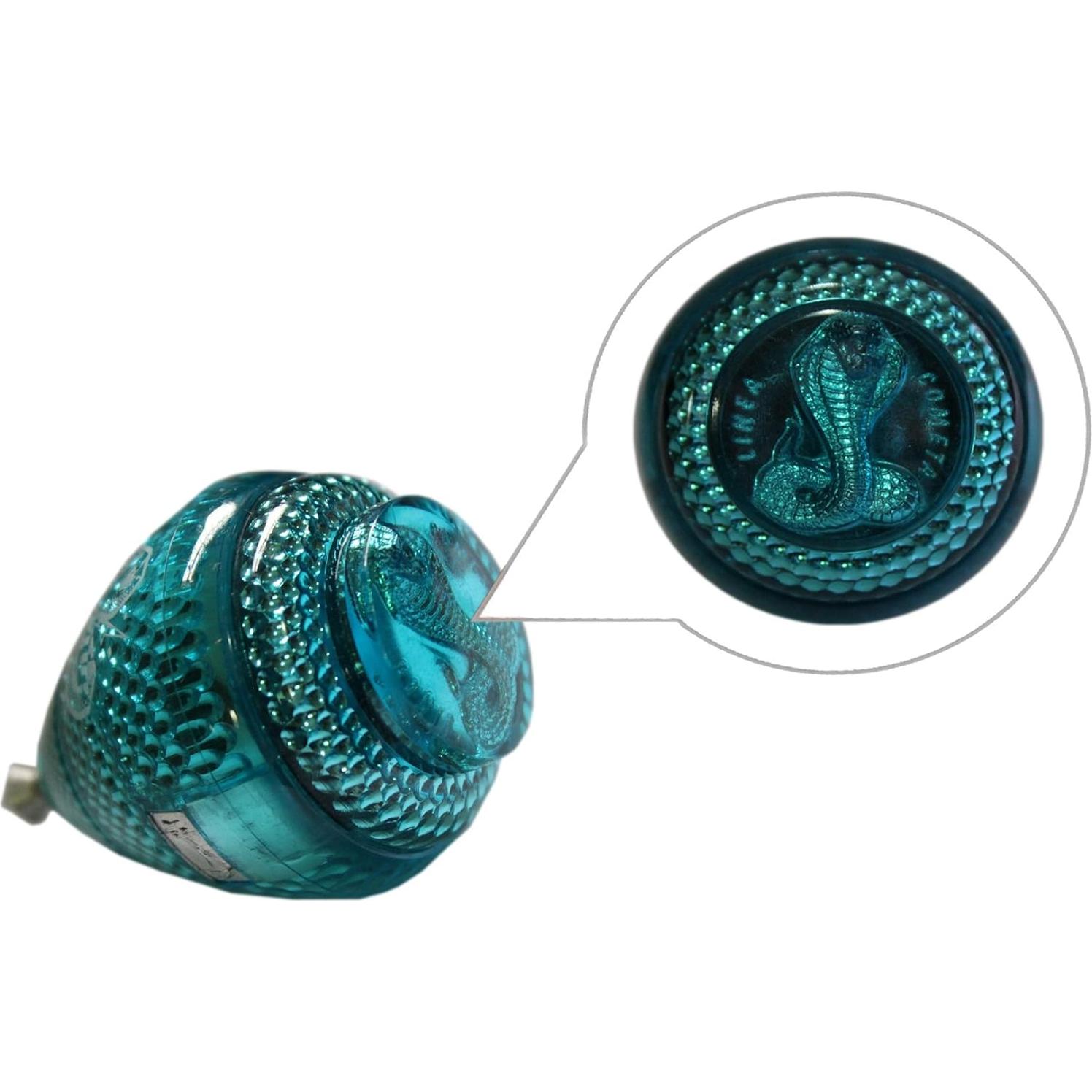 Paquete de 4 Trompos Mini Cobra Cometa - Plástico Durable y Punta de Metal