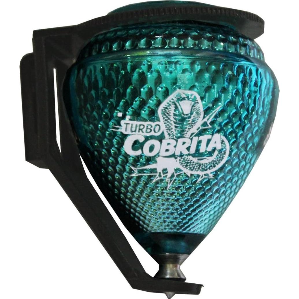 Paquete de 4 Trompos Mini Cobra Cometa - Plástico Durable y Punta de Metal