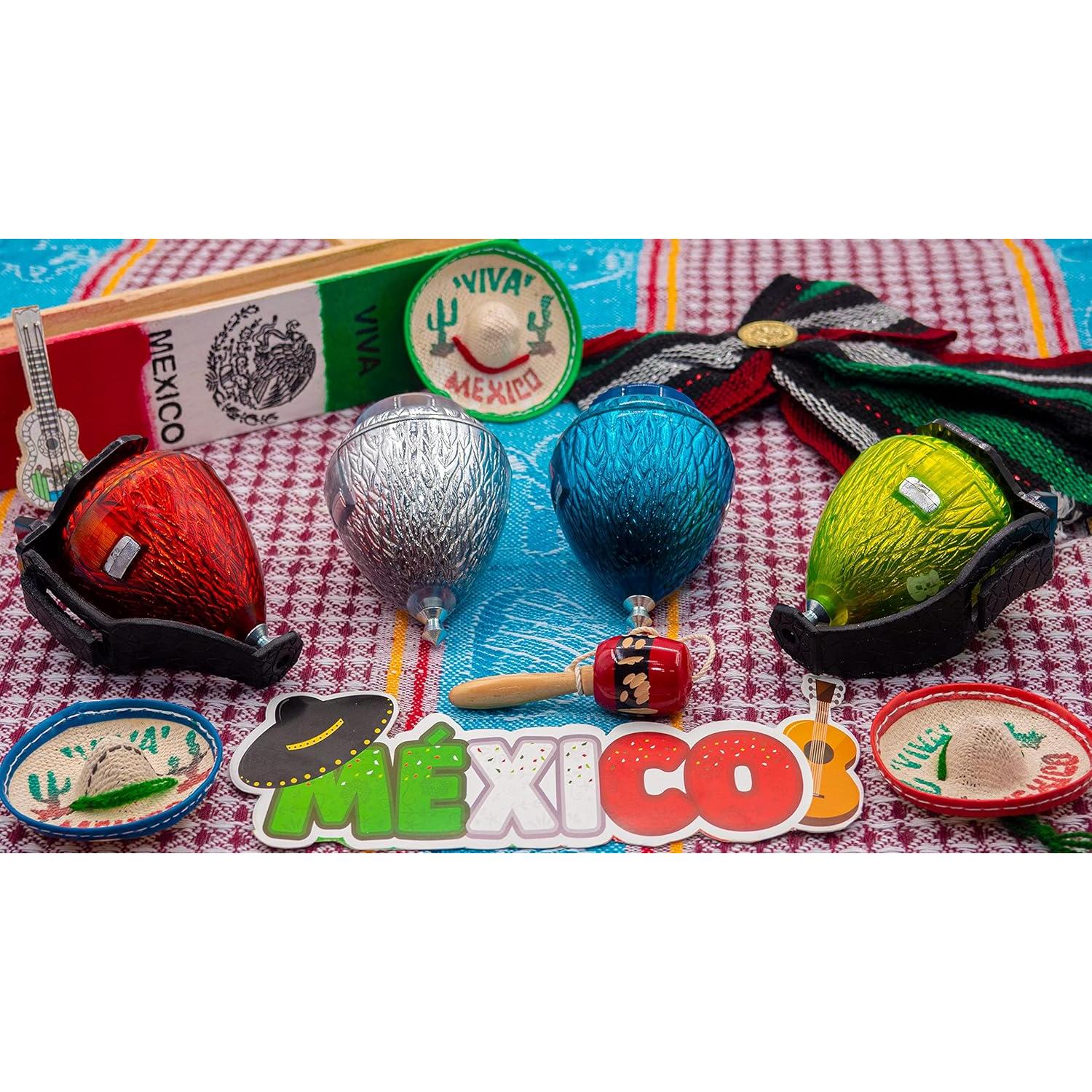 Trompos Giratorios ELIASM - Paquete de 2 - Punta de Acero