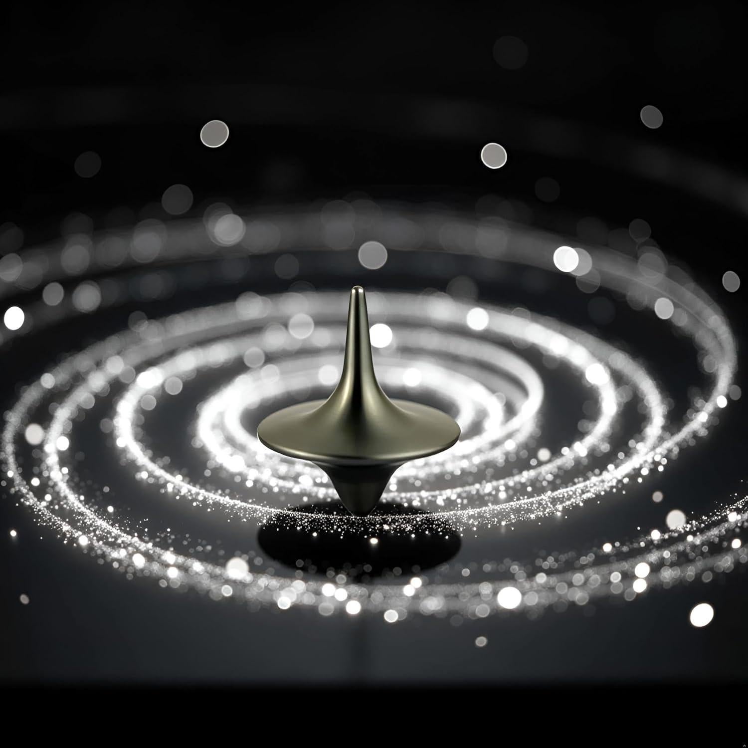 Trompos de Metal Calsgkspray 2 Pcs Antiestrés Portátiles