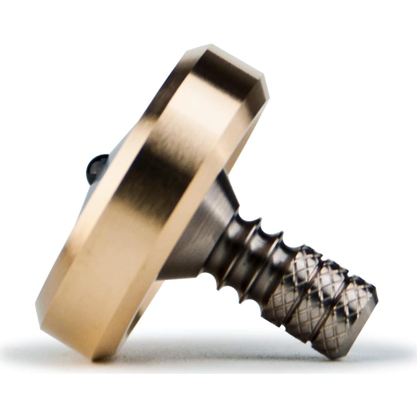 Trompo DjuiinoStar DST-814R de Latón y Titanio - 5-10 Minutos