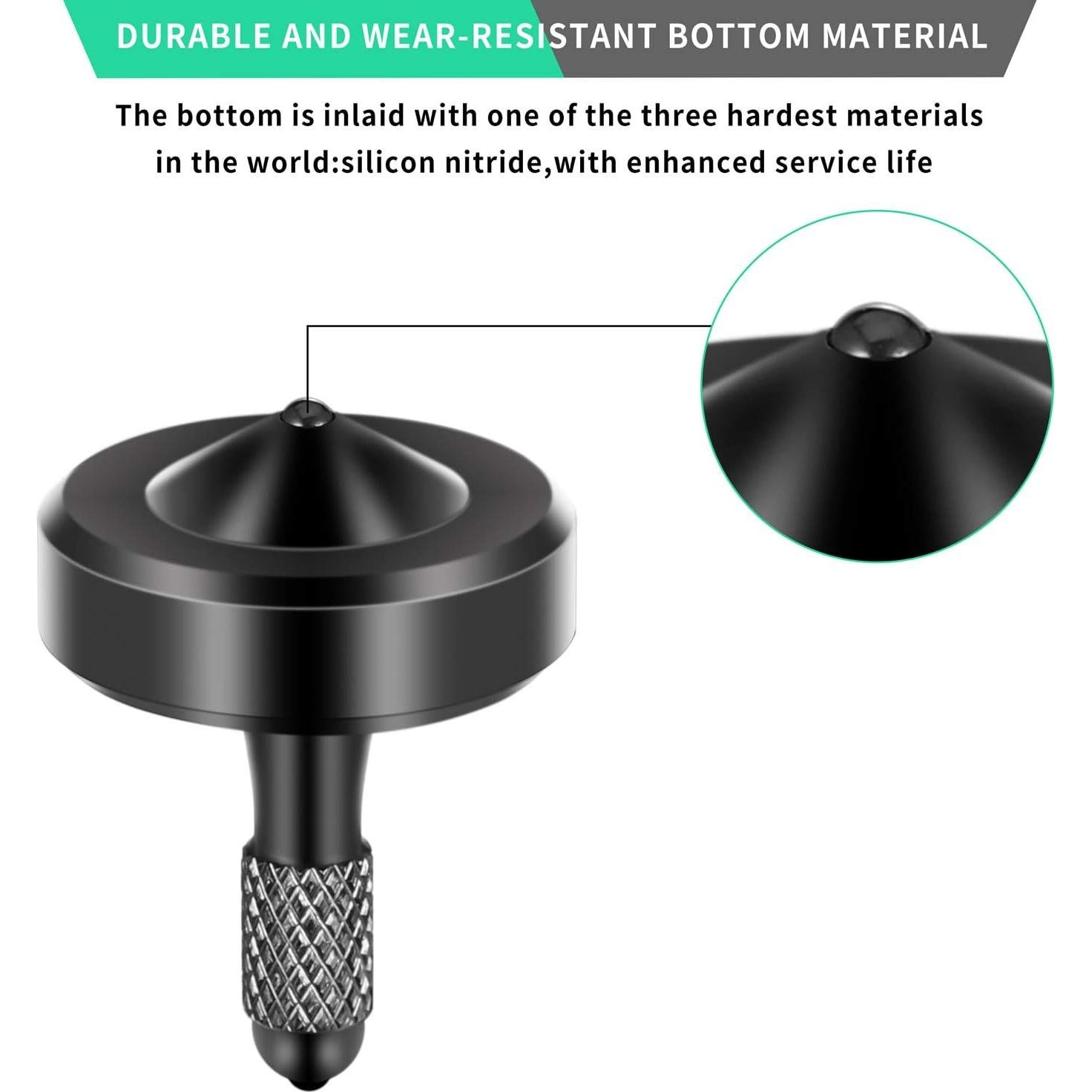 Trompo Antiestrés de Metal CHEETOP - Acero Inoxidable 25mm