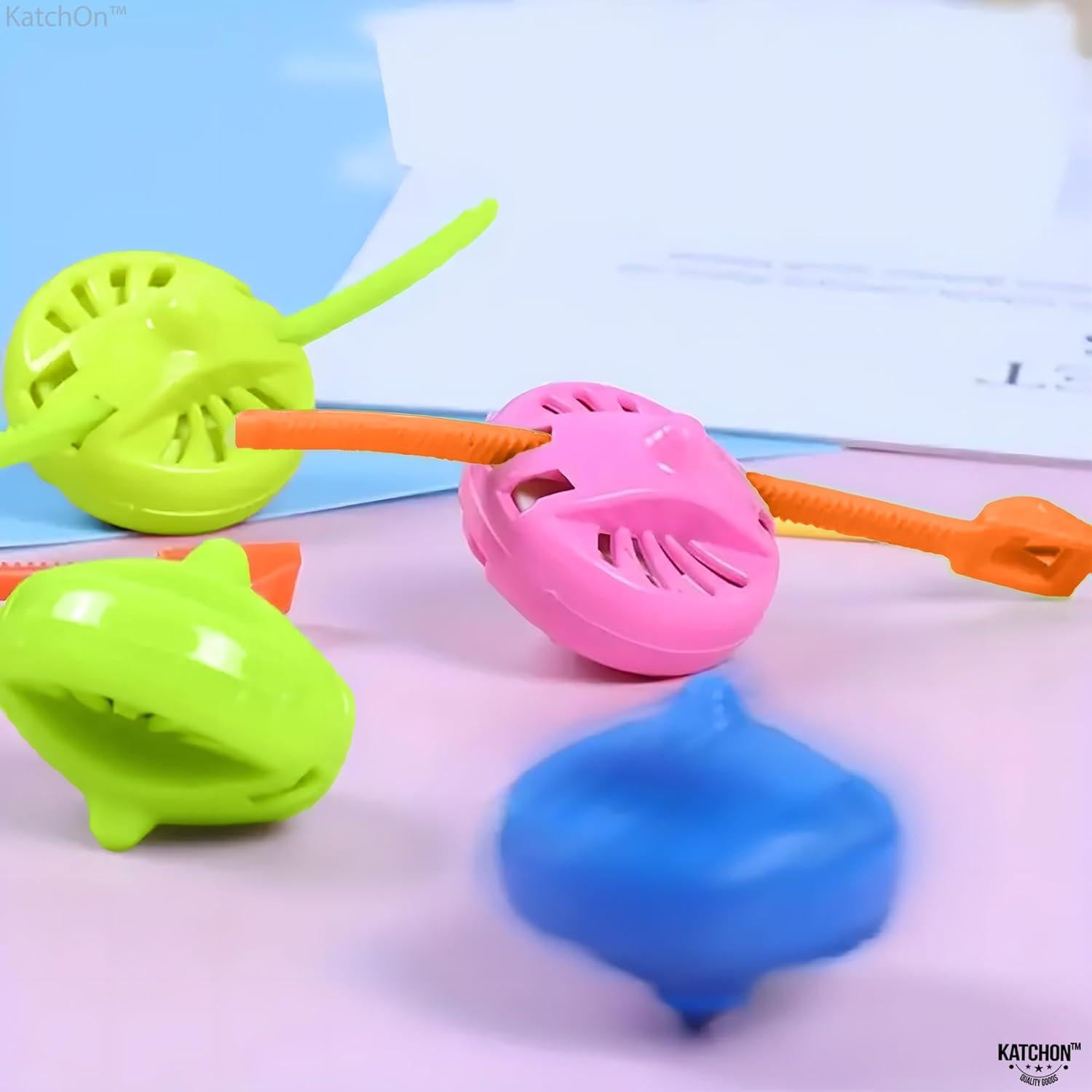 Trompos Coloridos KatchOn - Paquete de 24 Juguetes para Niños