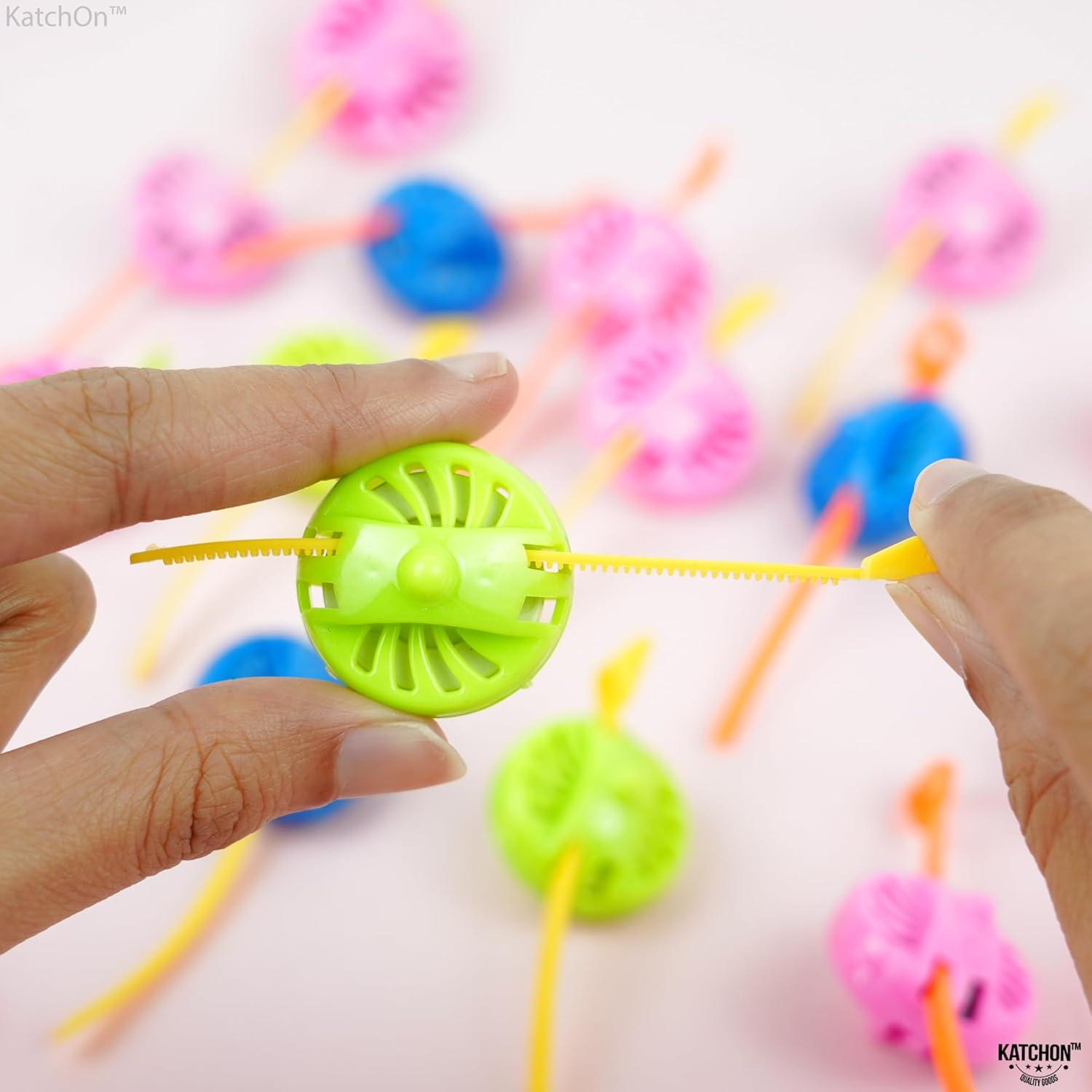 Trompos Coloridos KatchOn - Paquete de 24 Juguetes para Niños