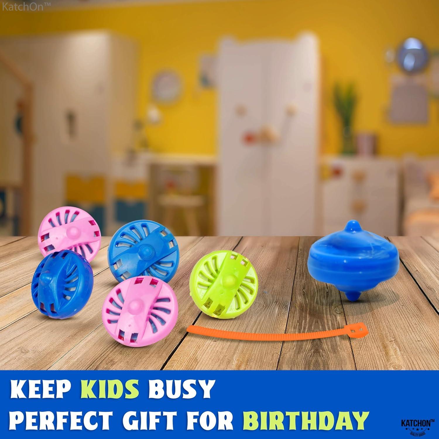 Trompos Coloridos KatchOn - Paquete de 24 Juguetes para Niños