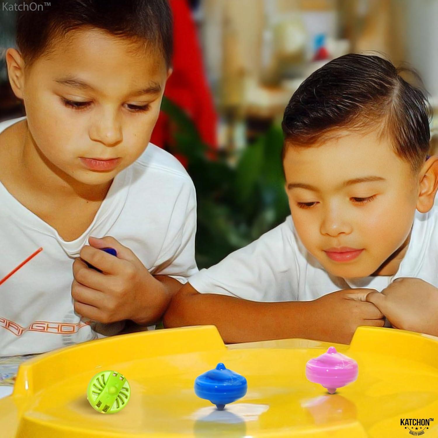 Trompos Coloridos KatchOn - Paquete de 24 Juguetes para Niños