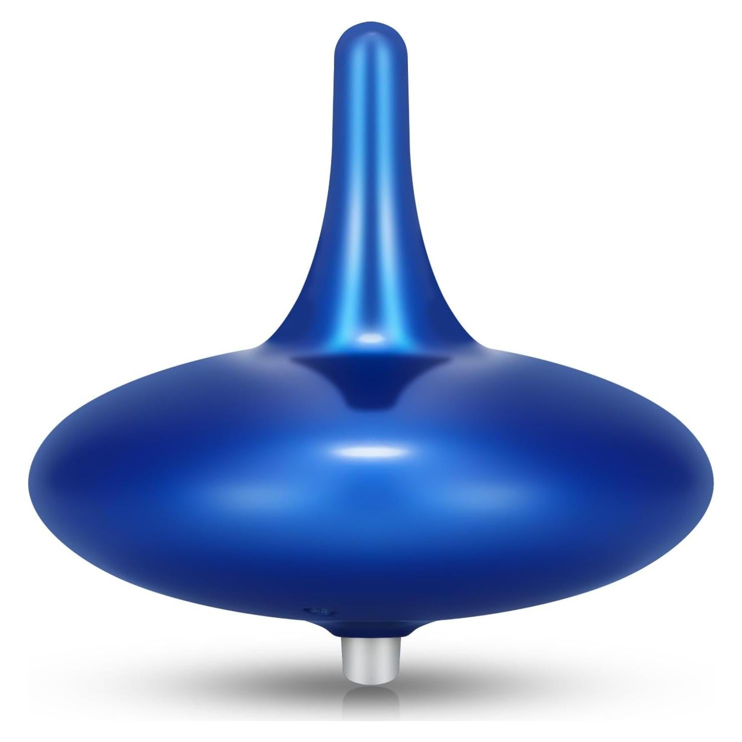 Trompo Eléctrico Cinético HAUTECH - 6 Horas de Giro LED Azul