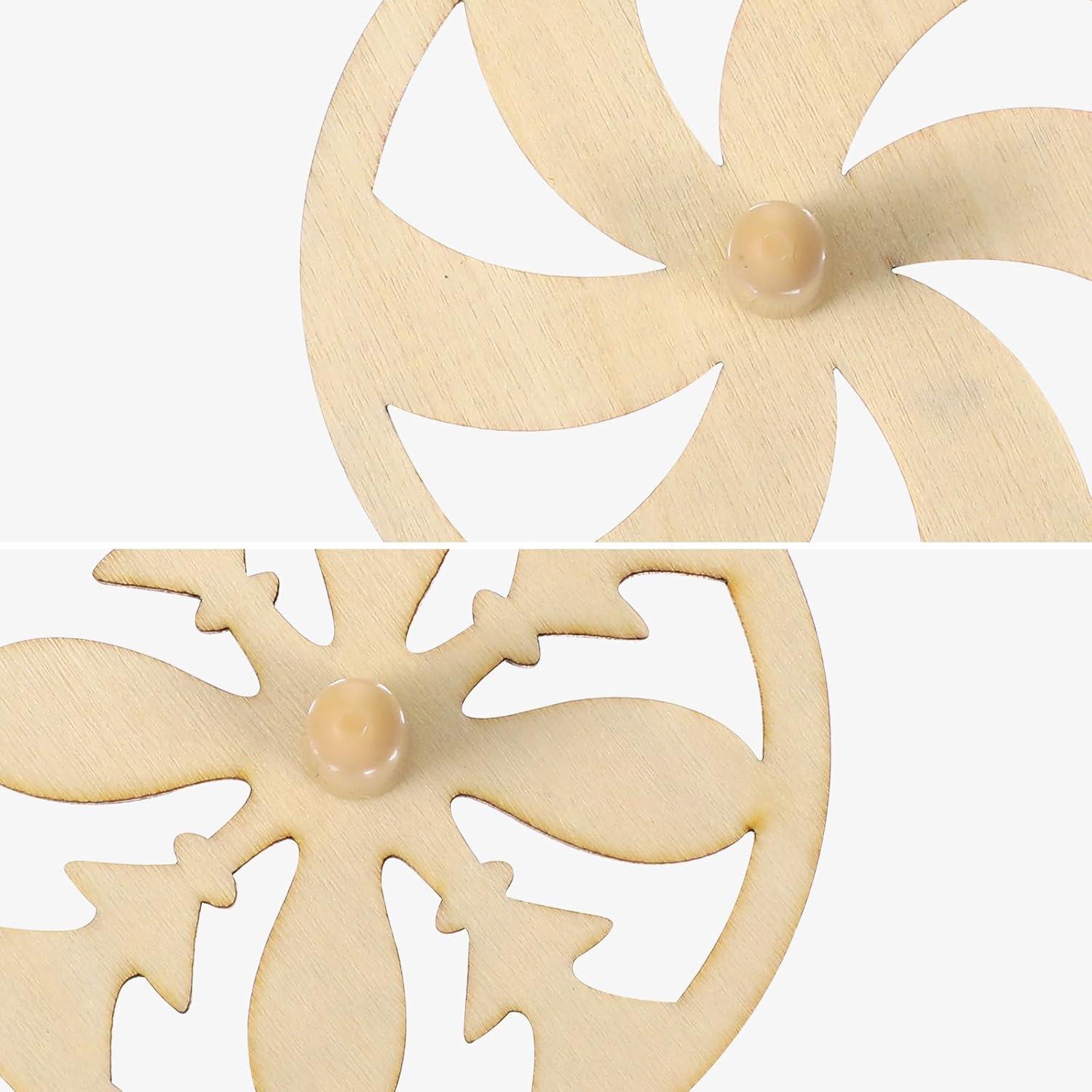 Trompos de Madera NUOBESTY 20pcs - Juguetes de Pintura para Niños