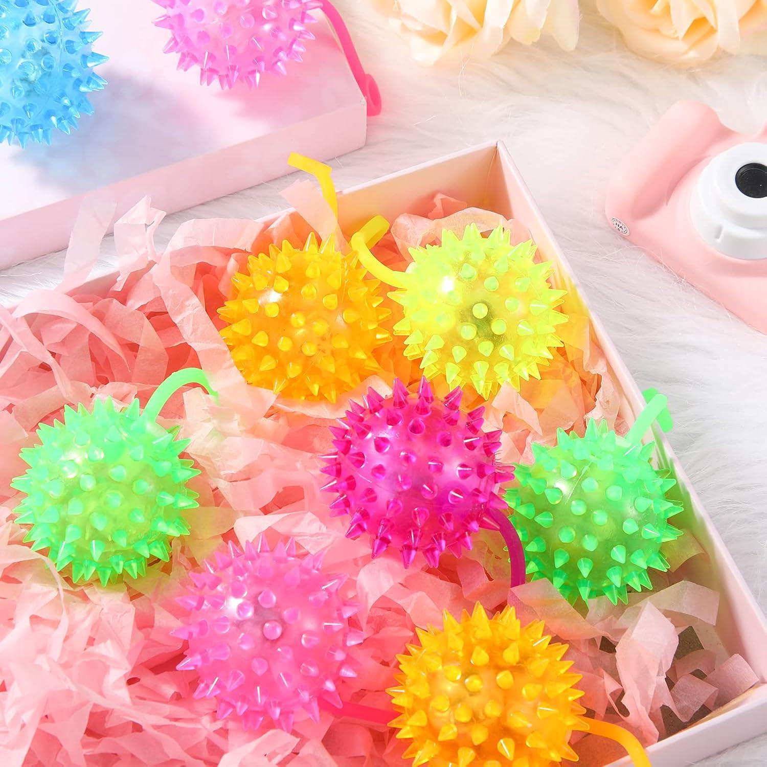 Pelotas LED Rebotadoras Sotiff 60 Pcs 14 cm Multicolor