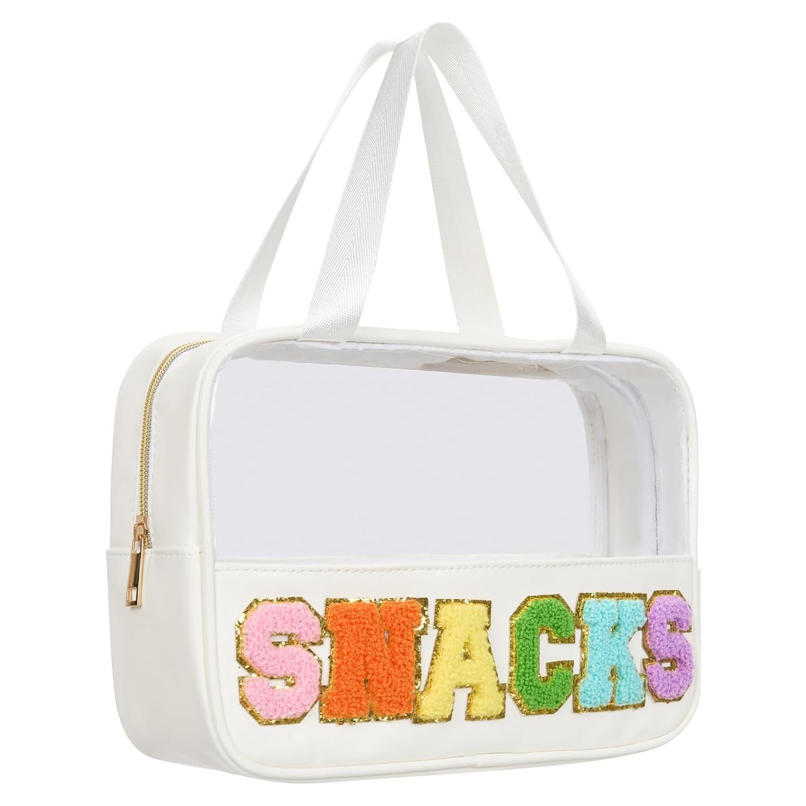 Bolsa de Maquillaje Transparente Burskit con Cierre 30x21cm