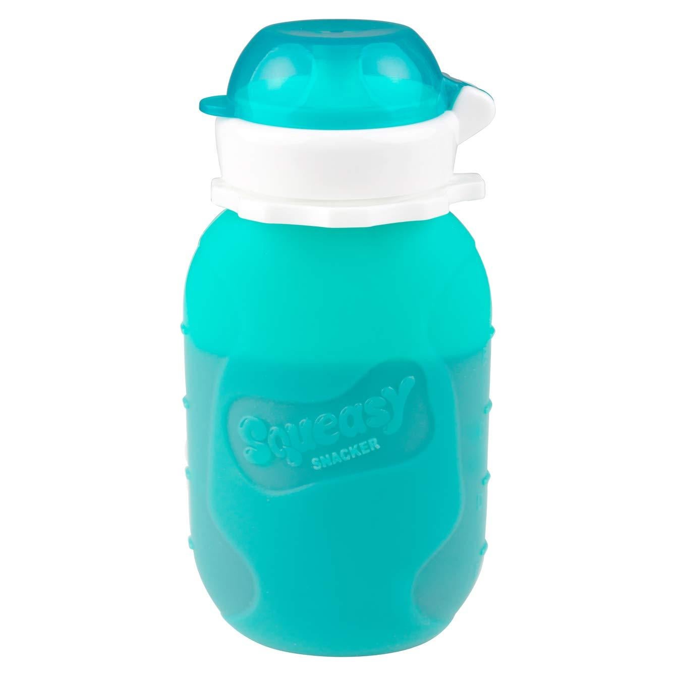 Bolsa de Comida Reutilizable Squeasy Snacker 170g Aqua