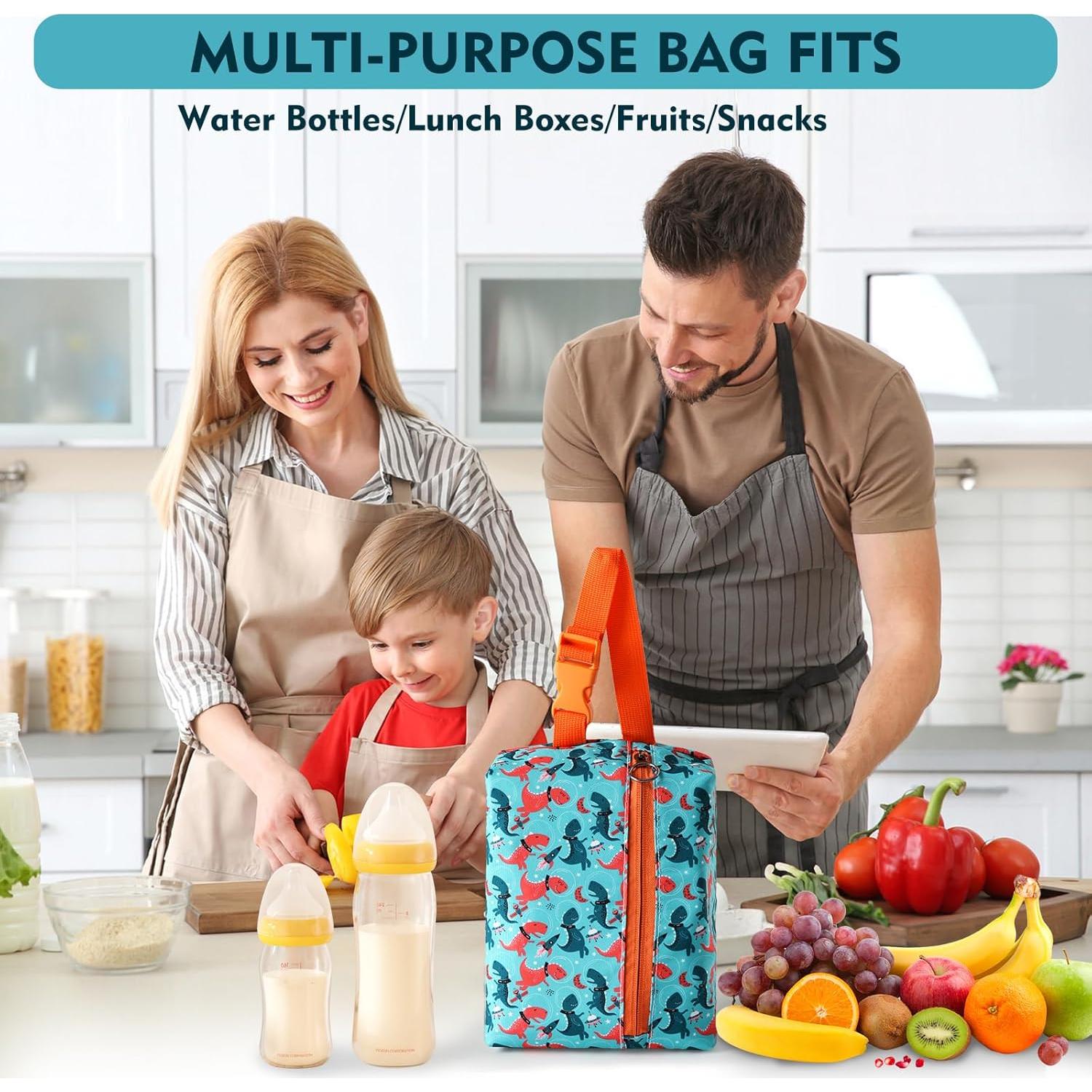 Bolsa de Snack Aislada Maplerich JBK 5L para Niños - Astronautas