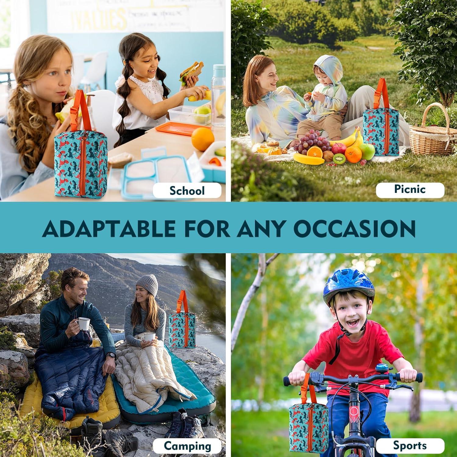 Bolsa de Snack Aislada Maplerich JBK 5L para Niños - Astronautas