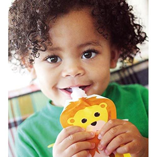 Rellenador de Bolsas Squooshi + 12 Bolsas Reutilizables 148 ml