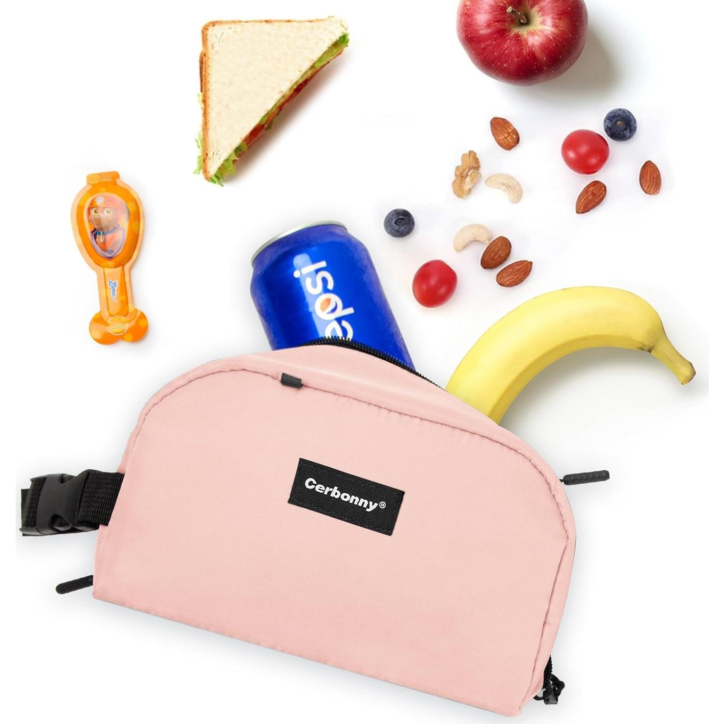 Bolsa de Almuerzo Refrigerante Cerbonny Rosa 2.5L Aislada