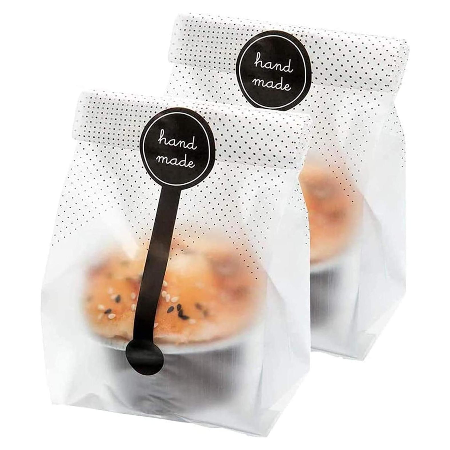 Bolsas Plásticas Translúcidas Palksky 200 Pcs para Panadería