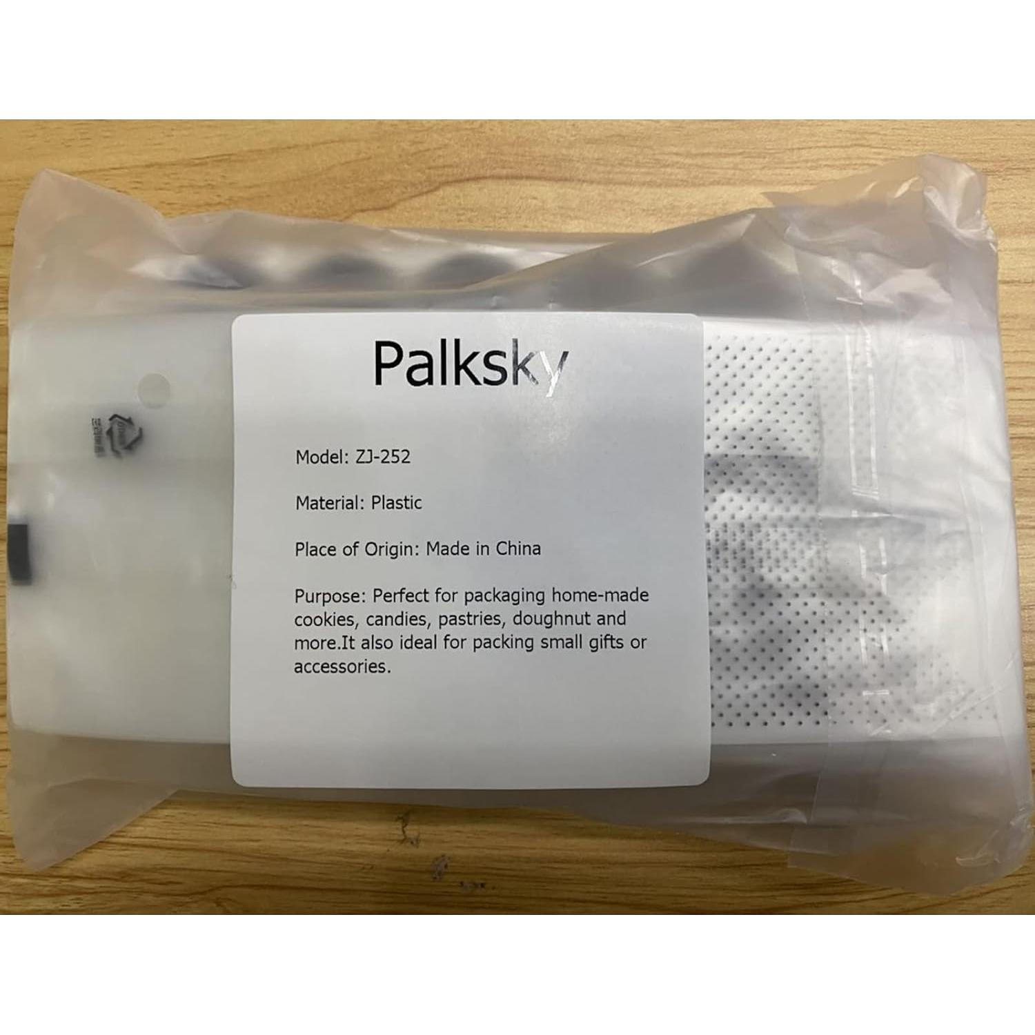 Bolsas Plásticas Translúcidas Palksky 200 Pcs para Panadería