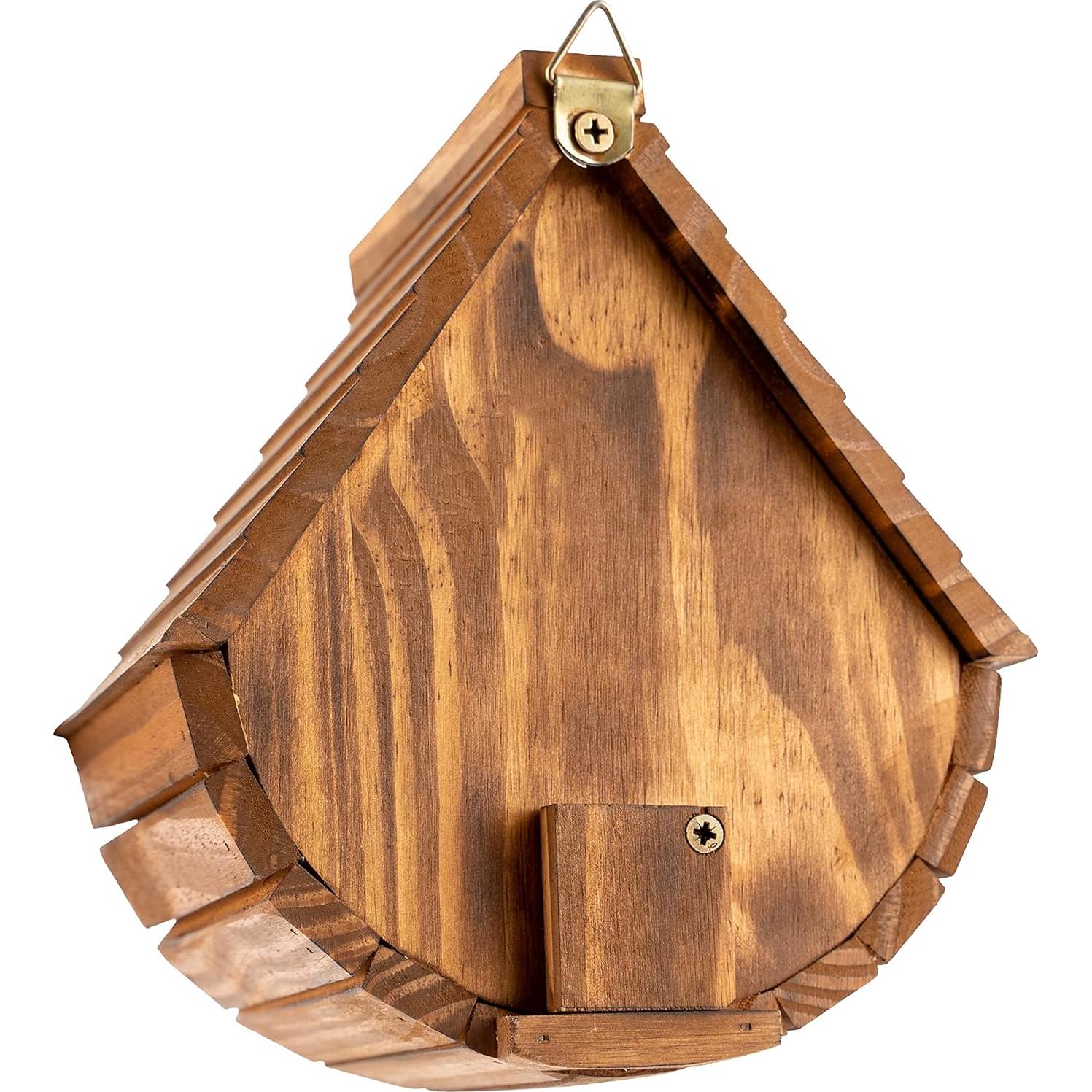 Casa para Aves MIXUMON de Madera de Pino 15x17.5x19.8cm