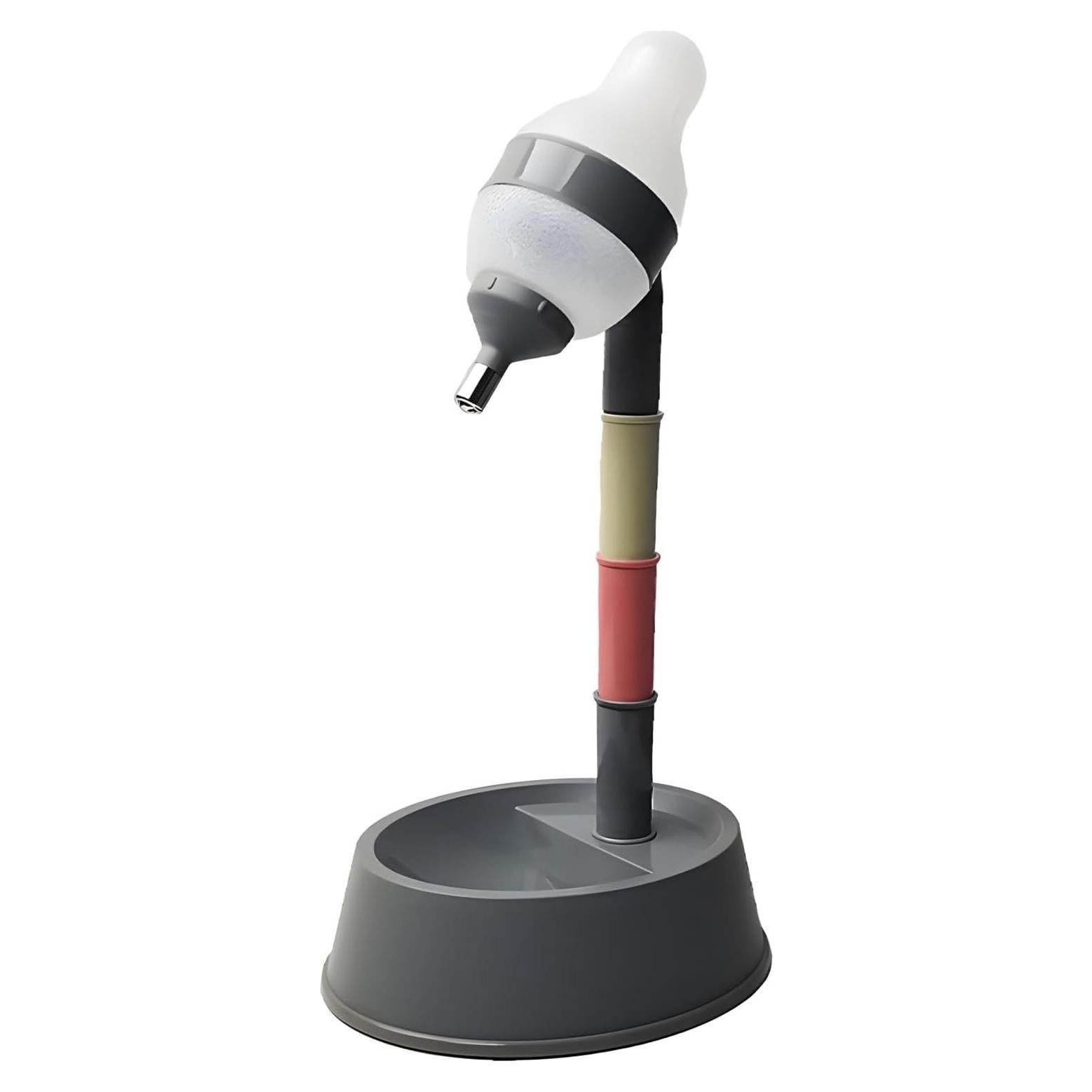 Dispensador de Agua de Pie NACOCO para Mascotas Ajustable Gris