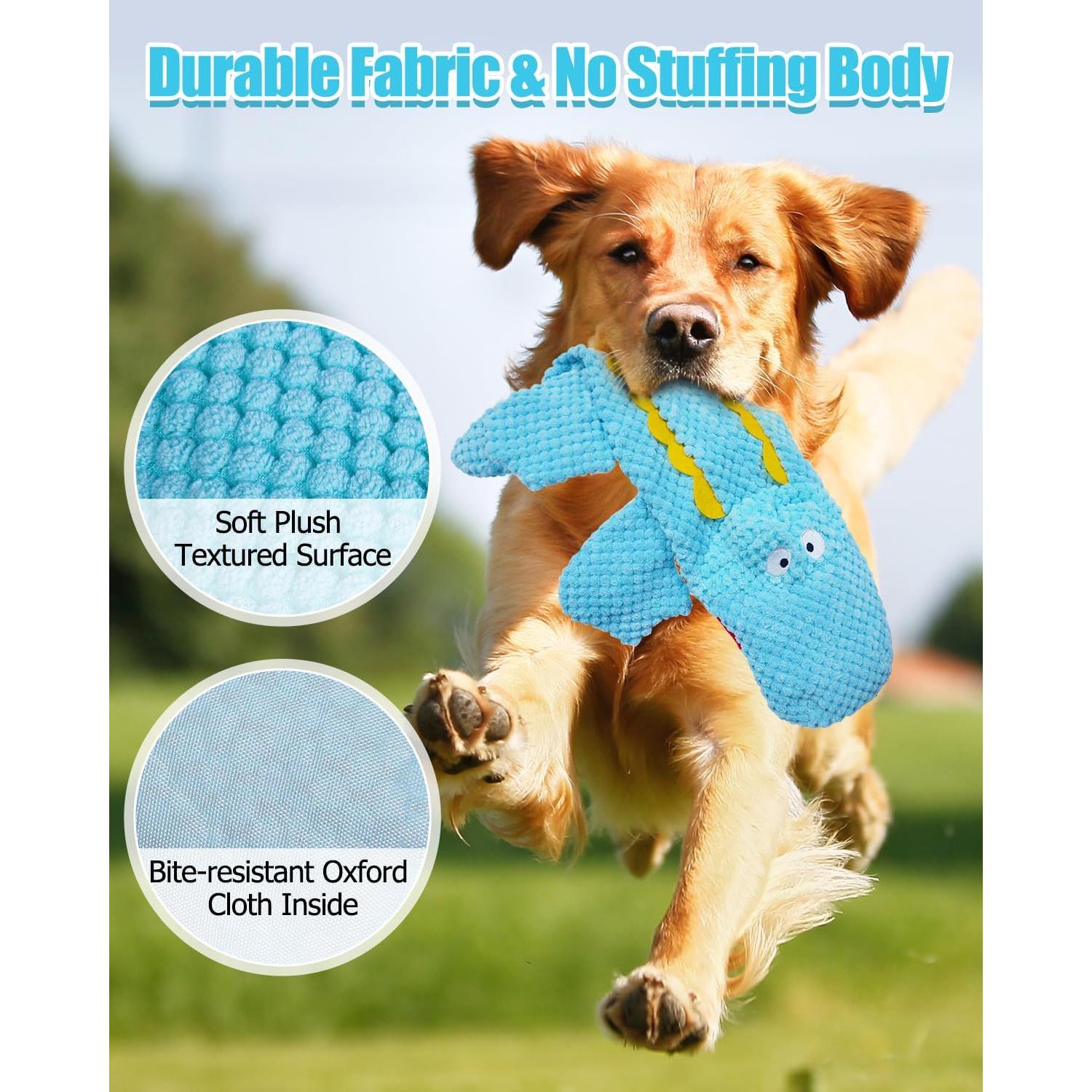 Juguete Interactivo para Perros Cocodrilo SCHITEC 41x26cm