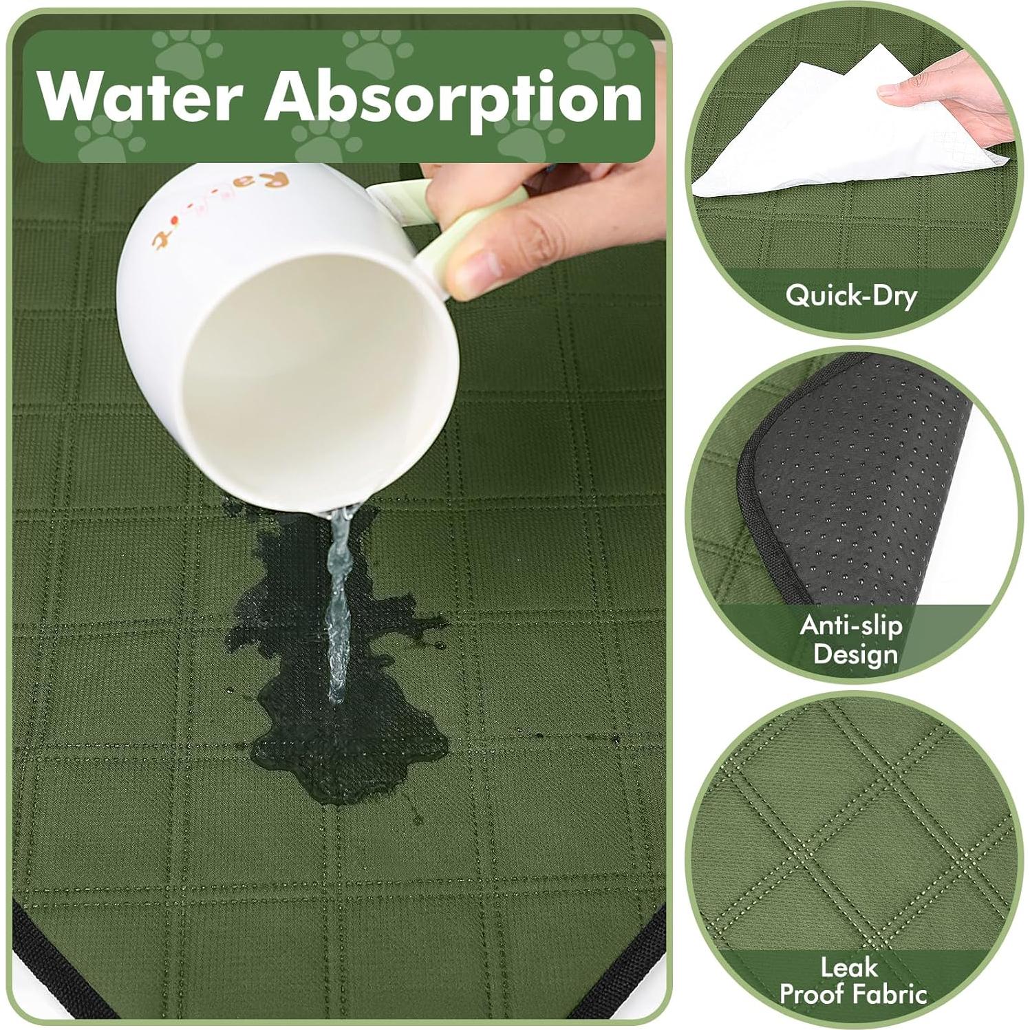 Parque para Mascotas Persure Pequeño Verde Premium 73.66x73.66 cm