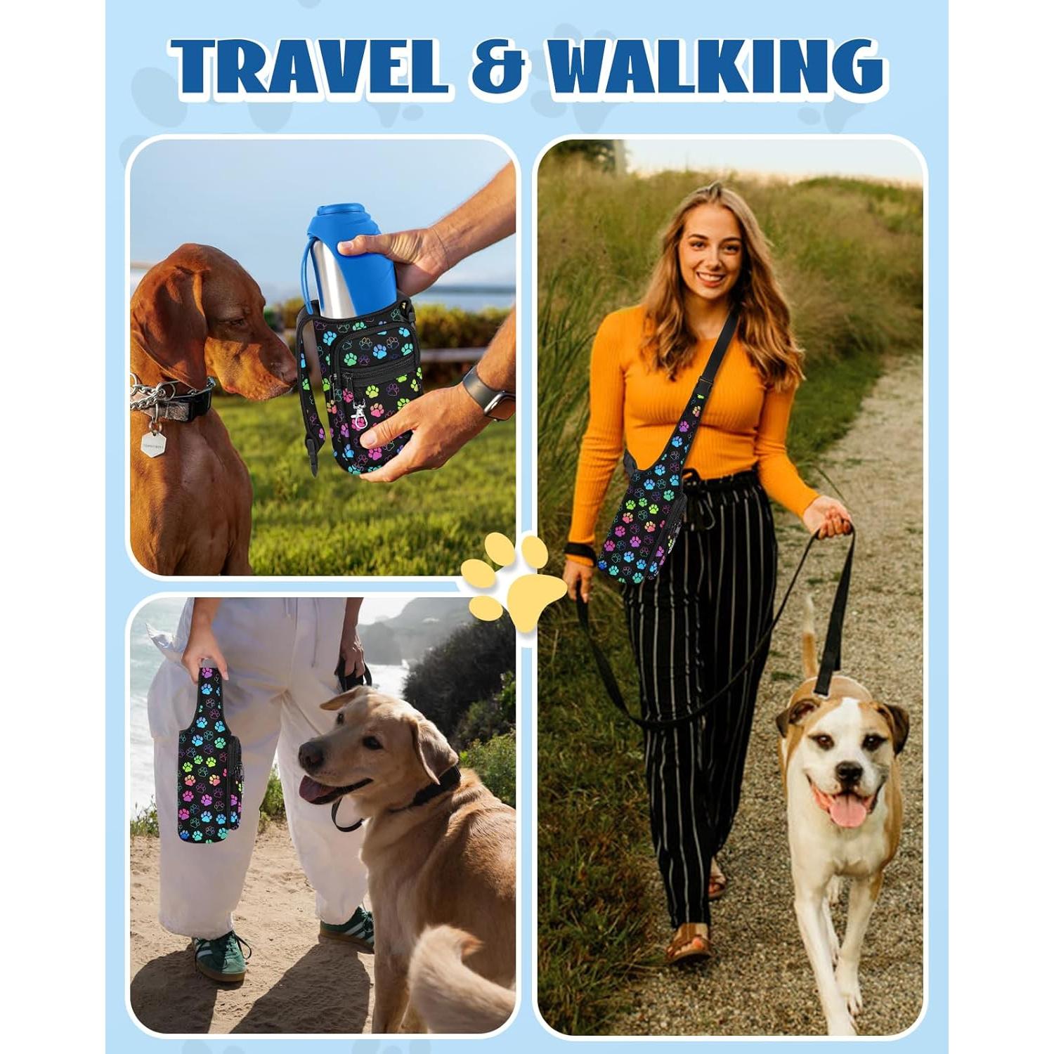 Bolsa Portátil Toykee para Botella de Agua Mascotas 27oz