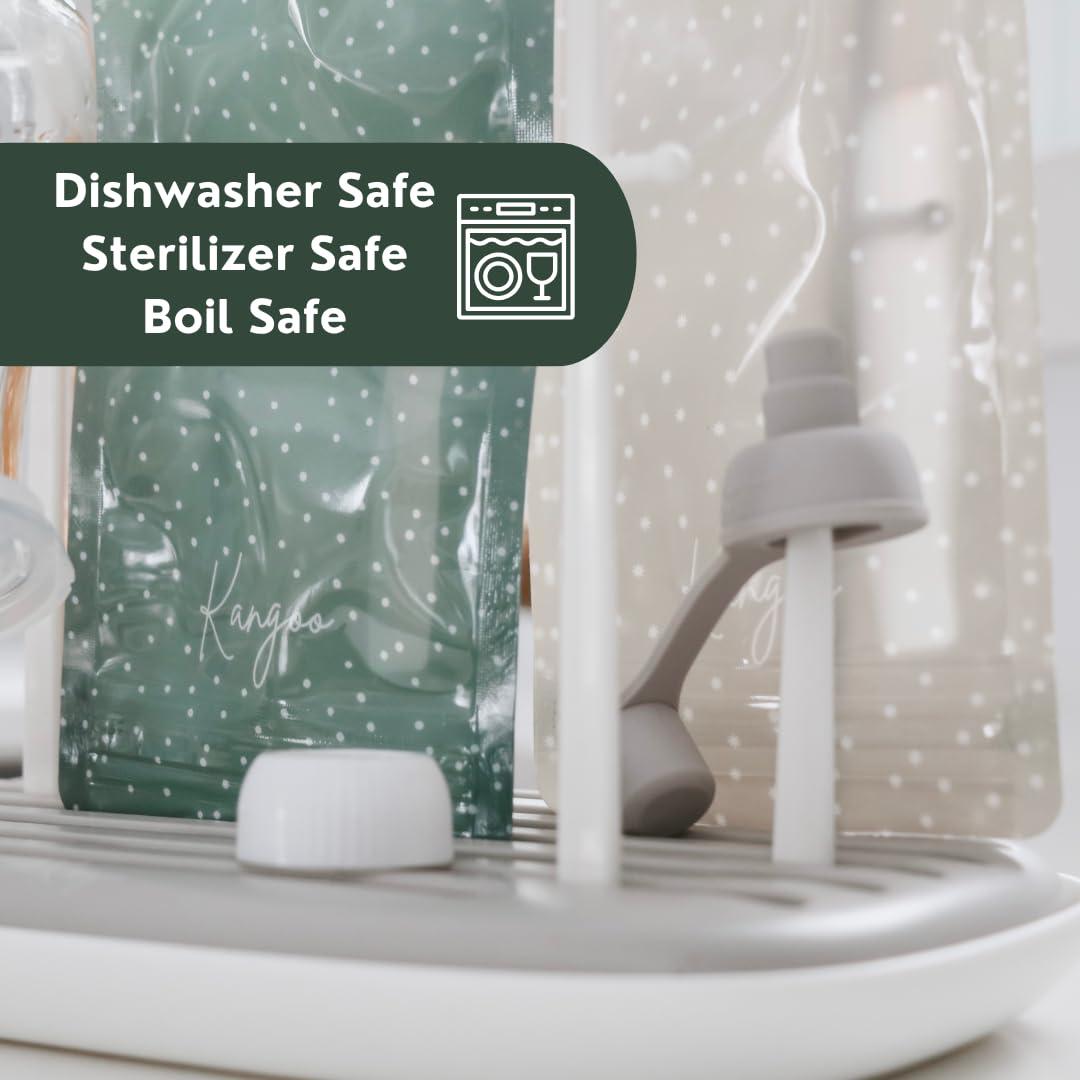 Válvulas Antiderrame para Bolsas de Comida Softsip x2 - Silicona BPA Free