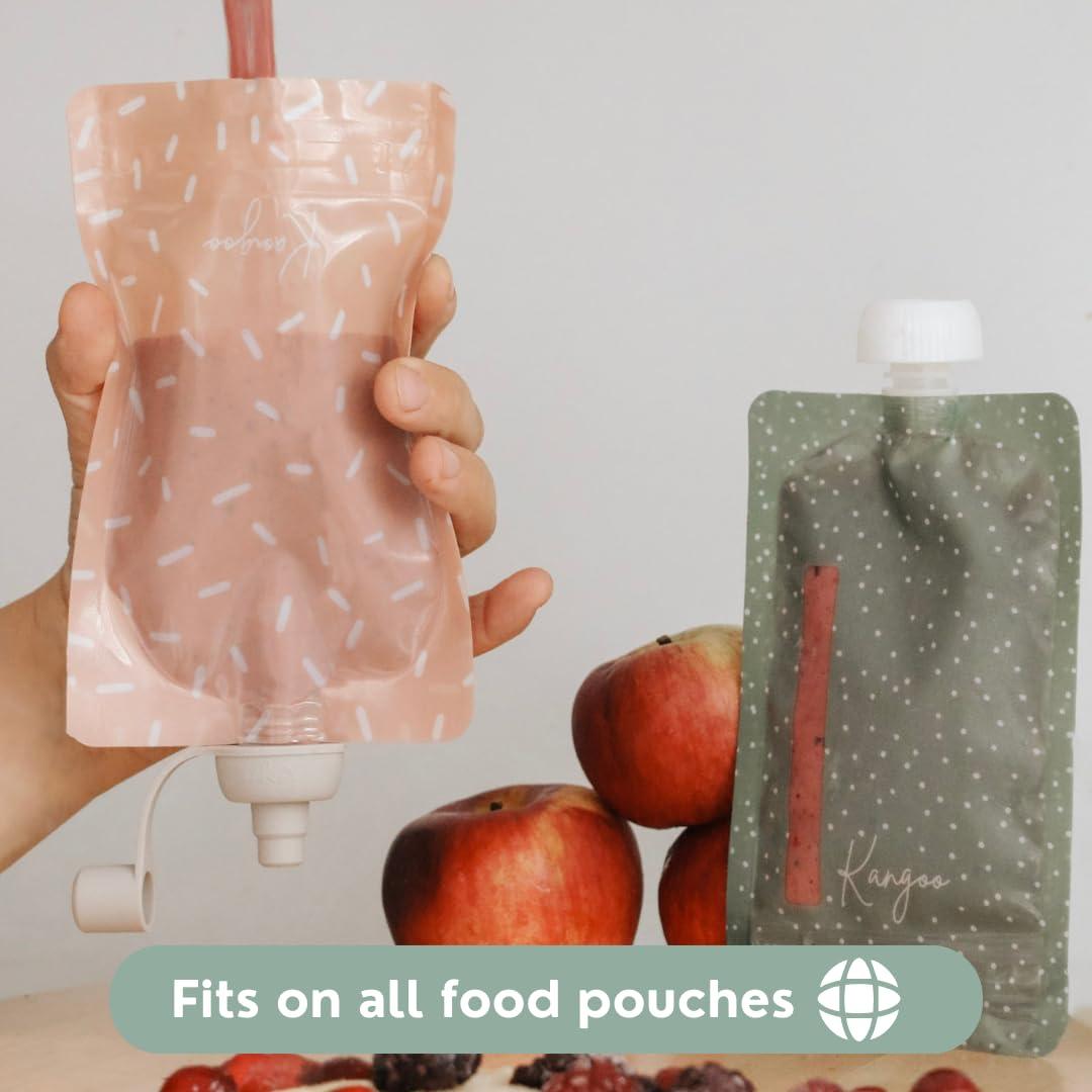 Válvulas Antiderrame para Bolsas de Comida Softsip x2 - Silicona BPA Free