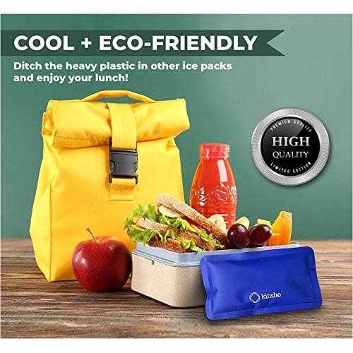 Paquetes de Hielo Suaves Reutilizables kinsho - Set de 4