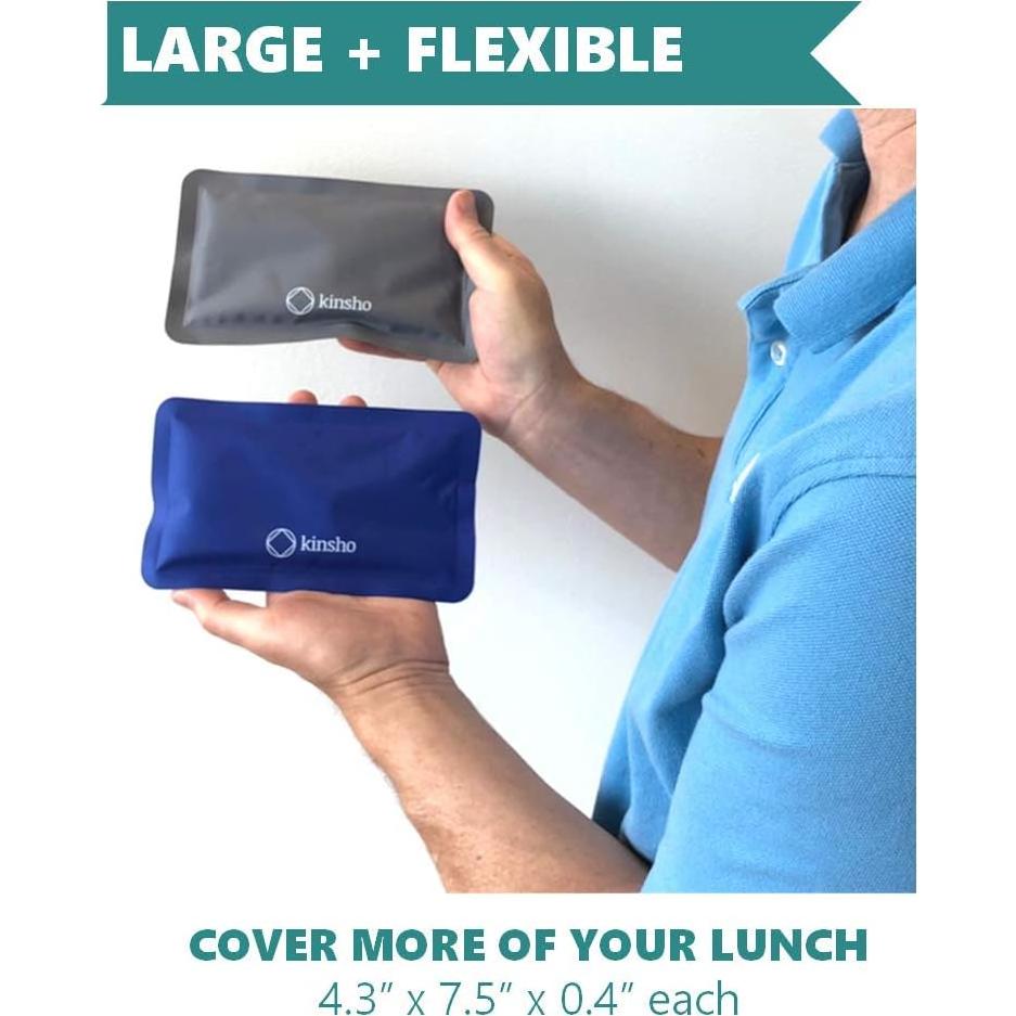 Paquetes de Hielo Suaves Reutilizables kinsho - Set de 4