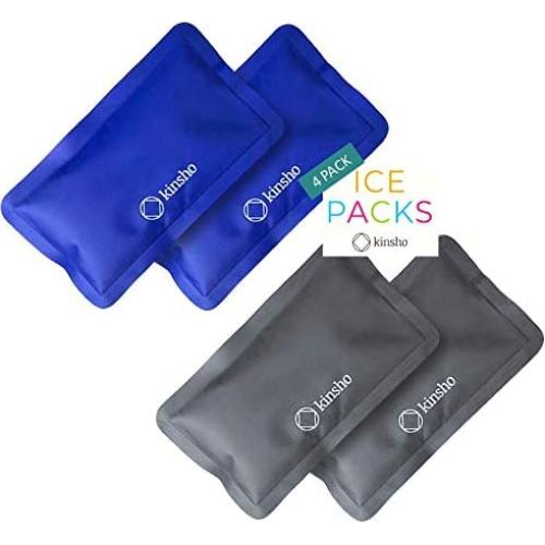 Paquetes de Hielo Suaves Reutilizables kinsho - Set de 4
